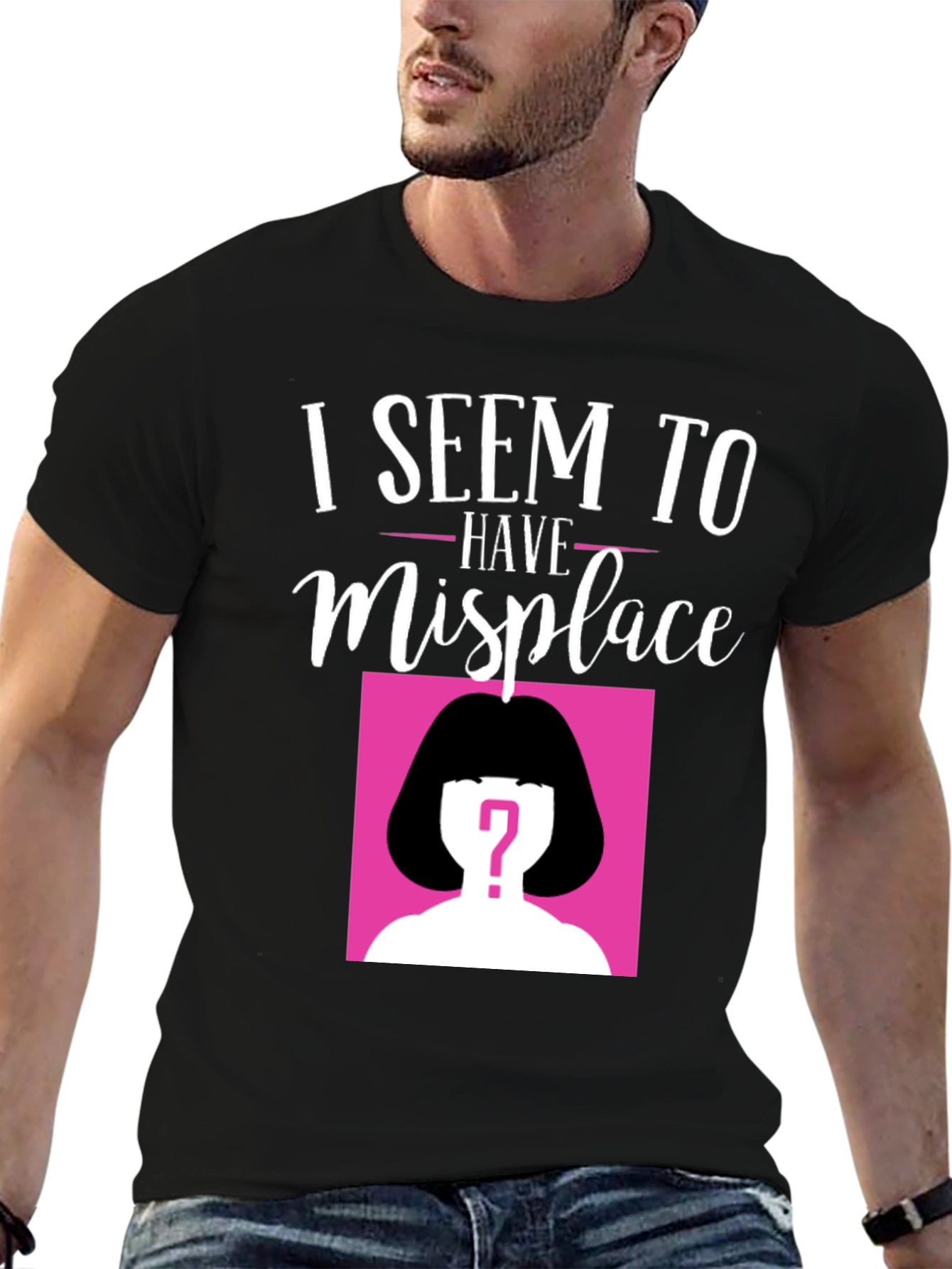 Misplaced Head T-Shirt - Funny Novelty Tee