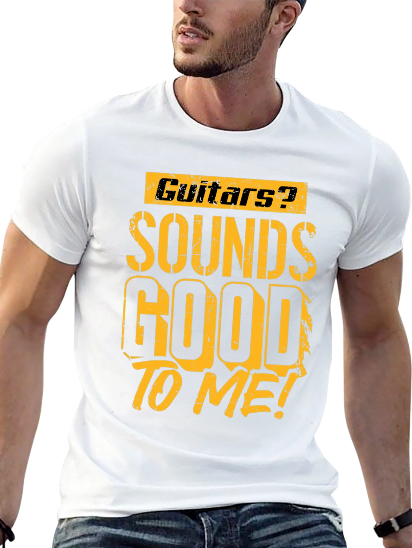 Guitars? Sounds Good To Me! Graphic T-Shirt