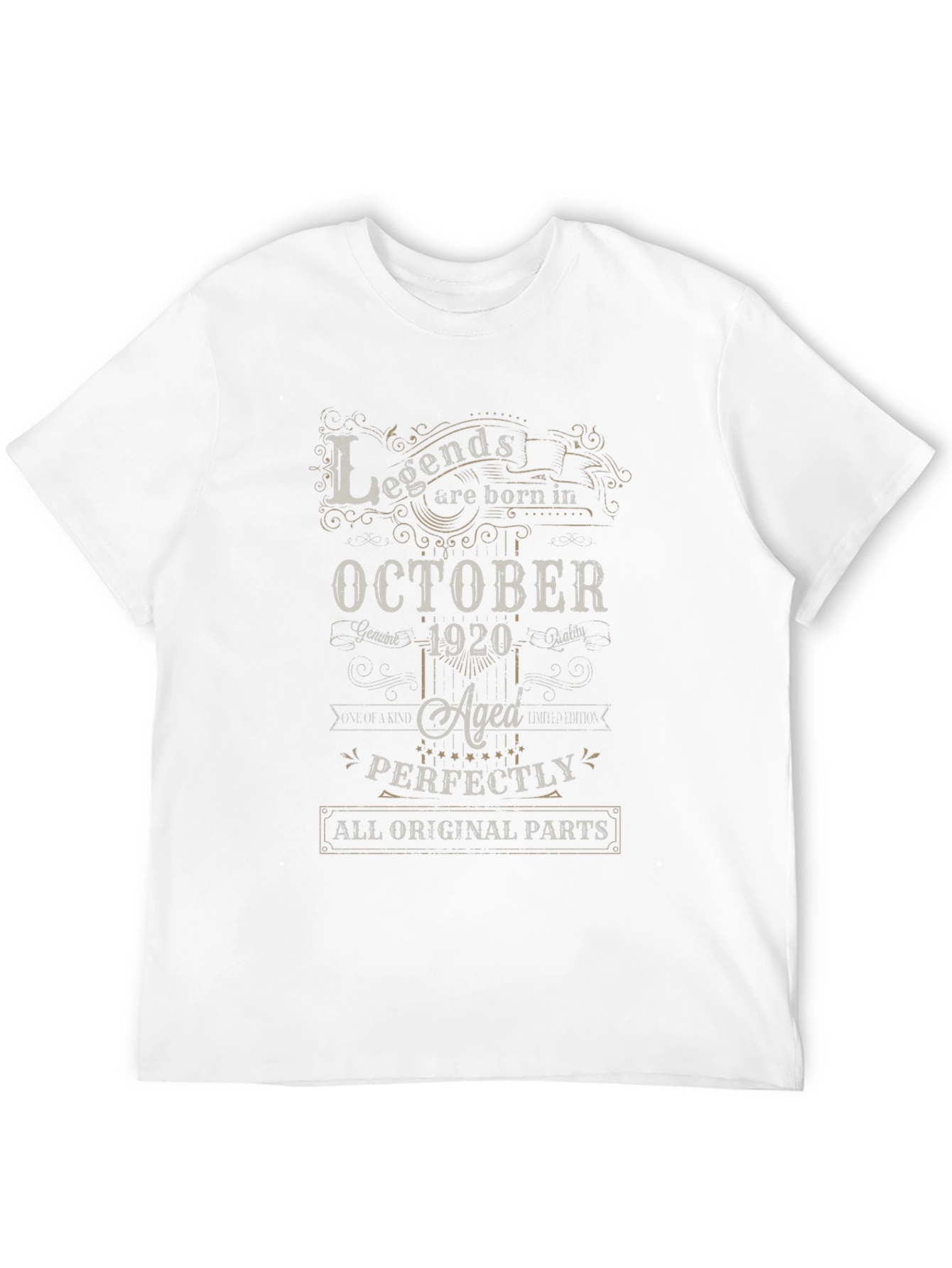 Legends Born in October 1920 T-Shirt