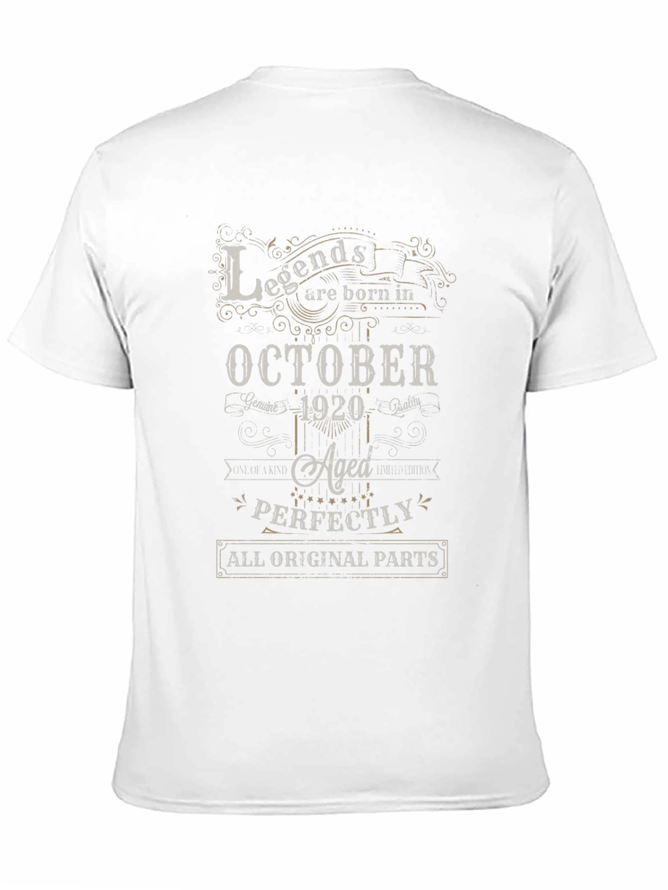 Legends Born in October 1920 T-Shirt