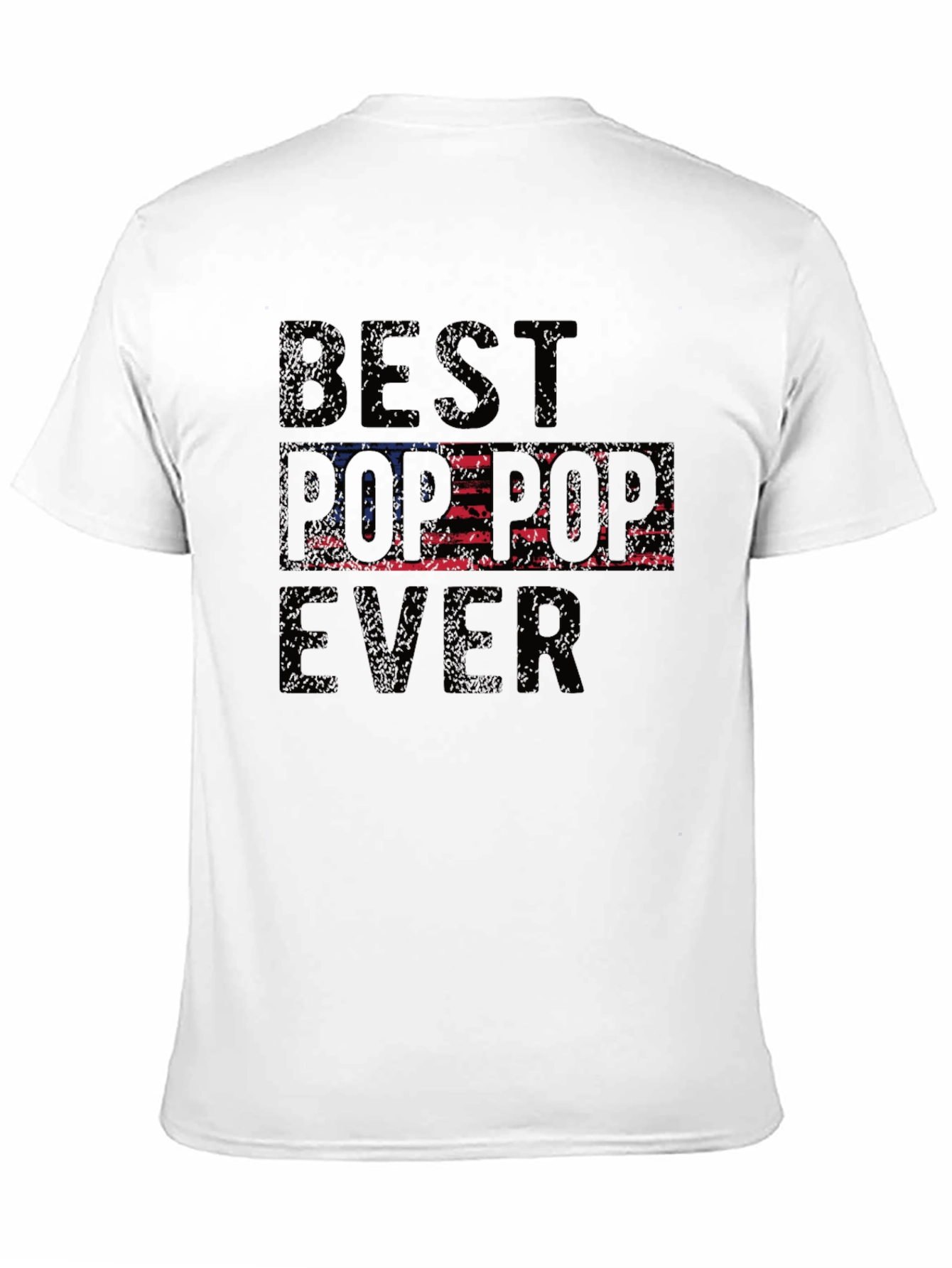 Best Pop-Pop Ever T-Shirt - USA Flag
