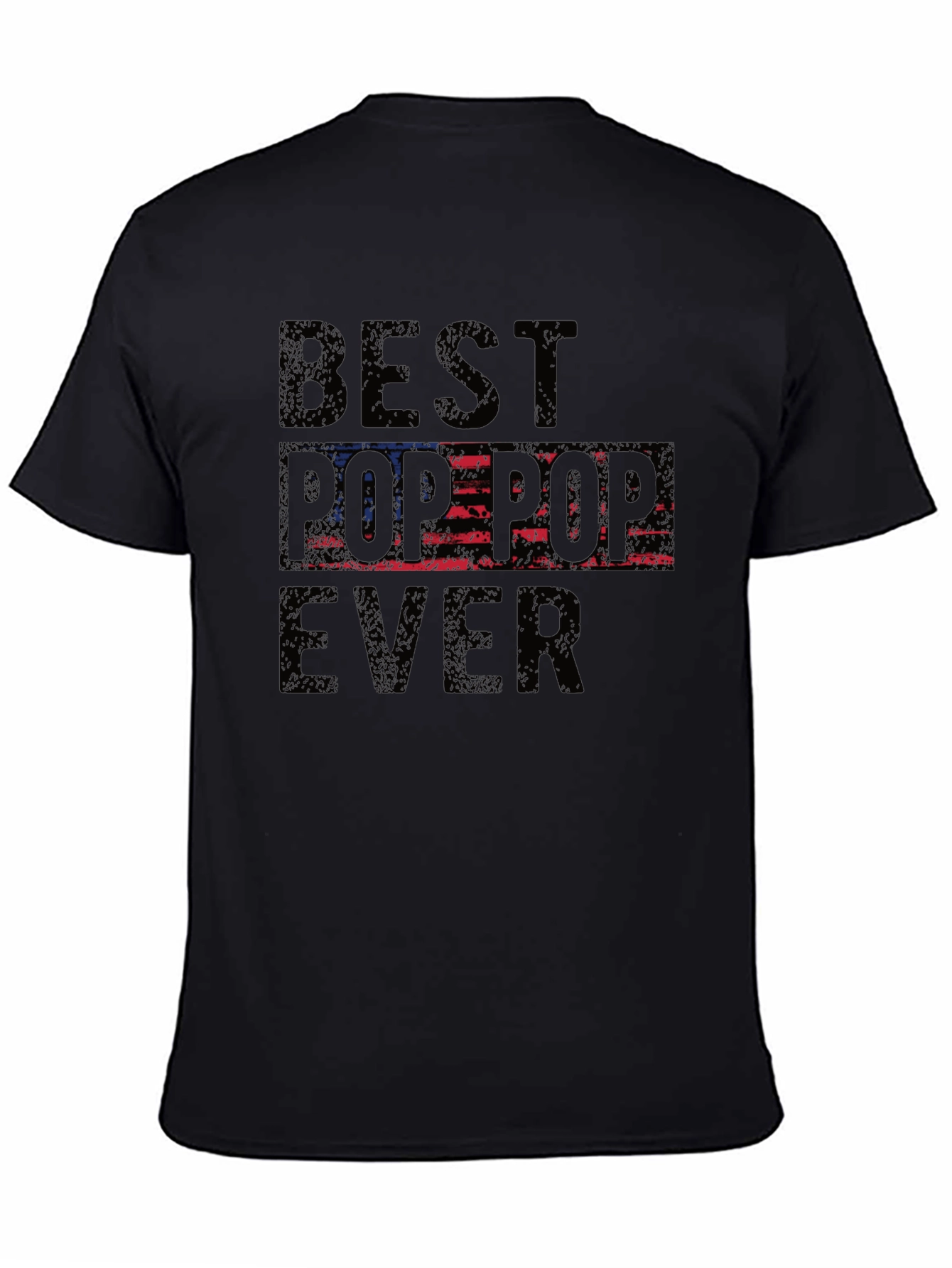 Best Pop-Pop Ever T-Shirt - USA Flag
