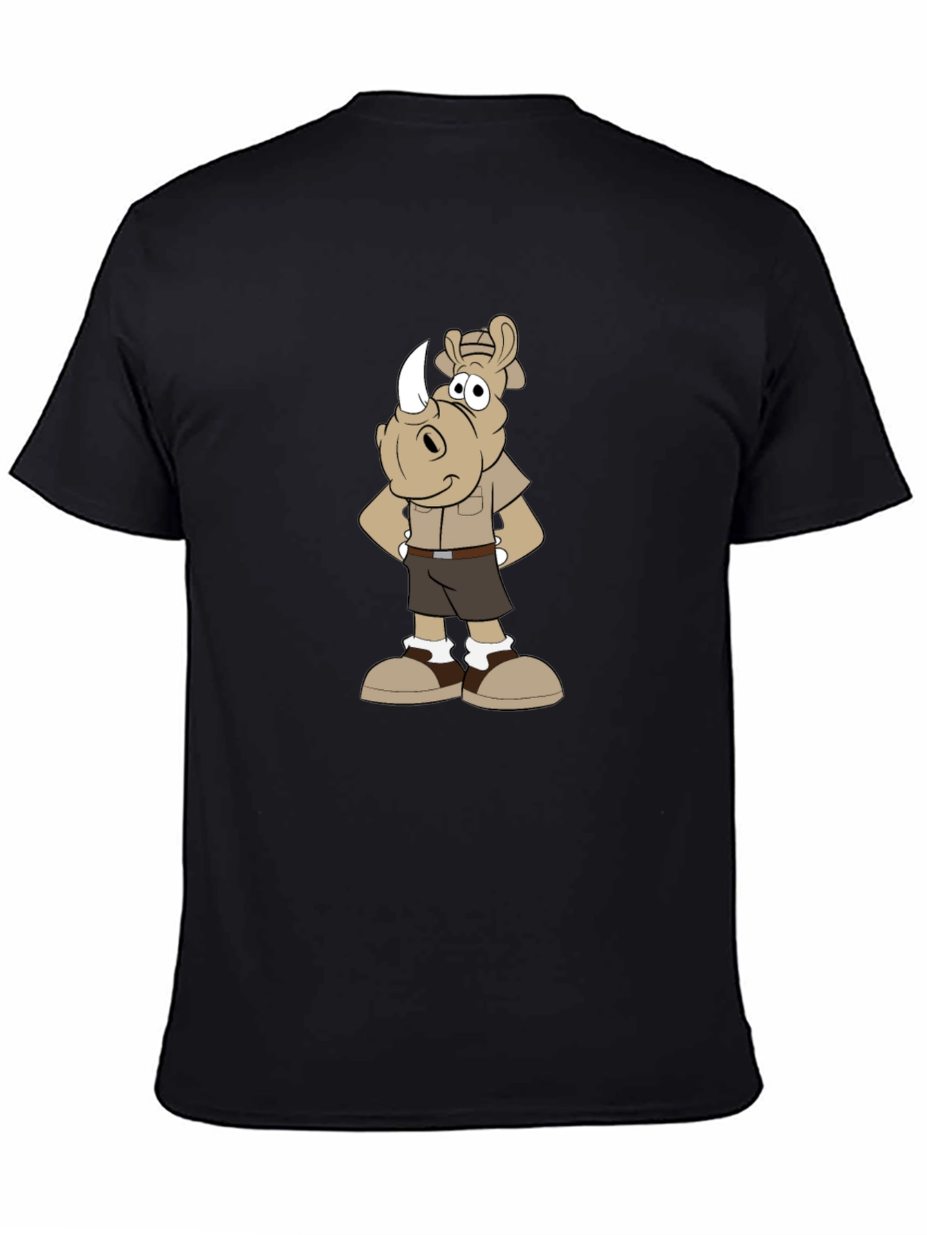 Cartoon Rhino Safari T-Shirt