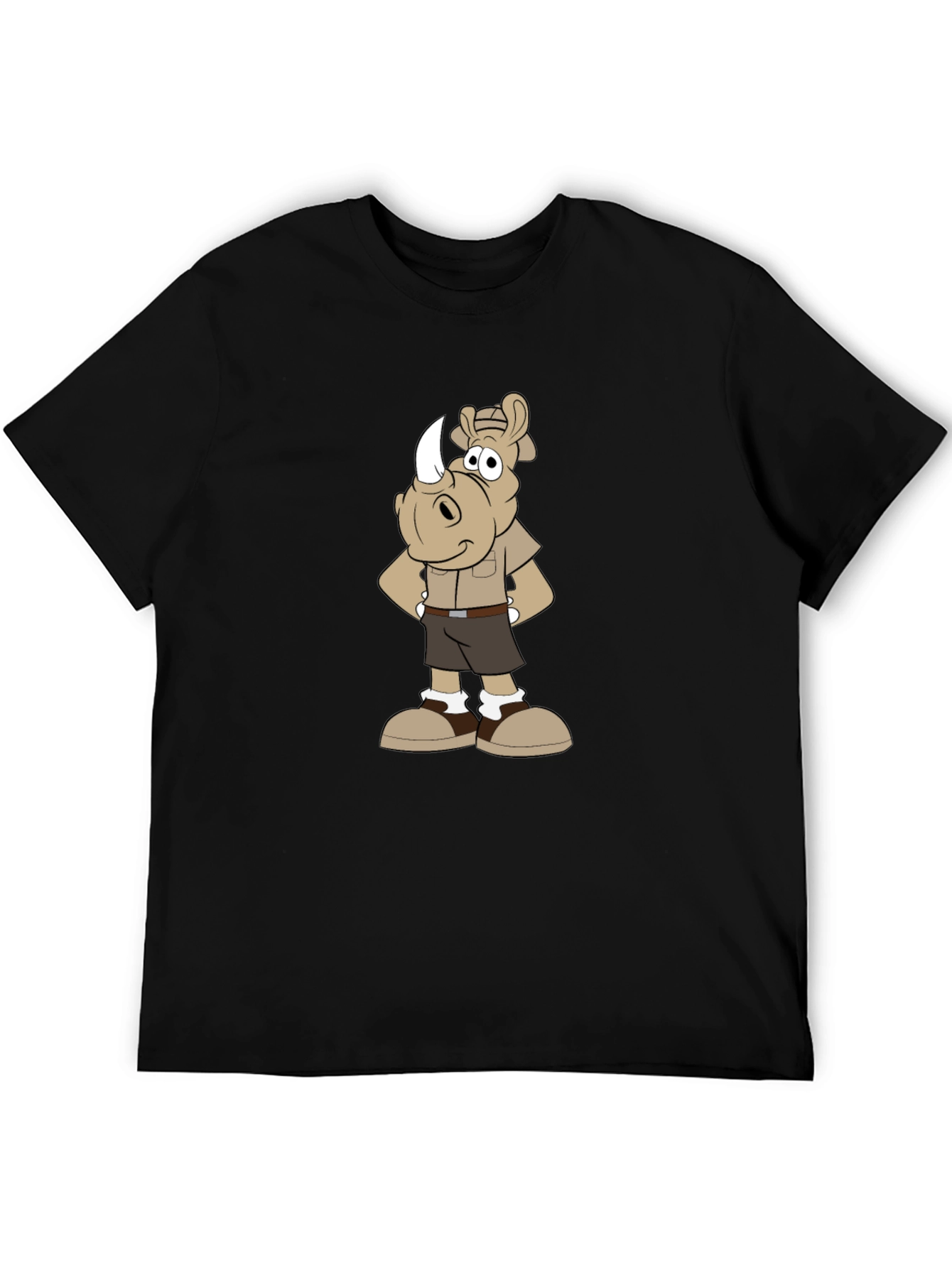 Cartoon Rhino Safari T-Shirt