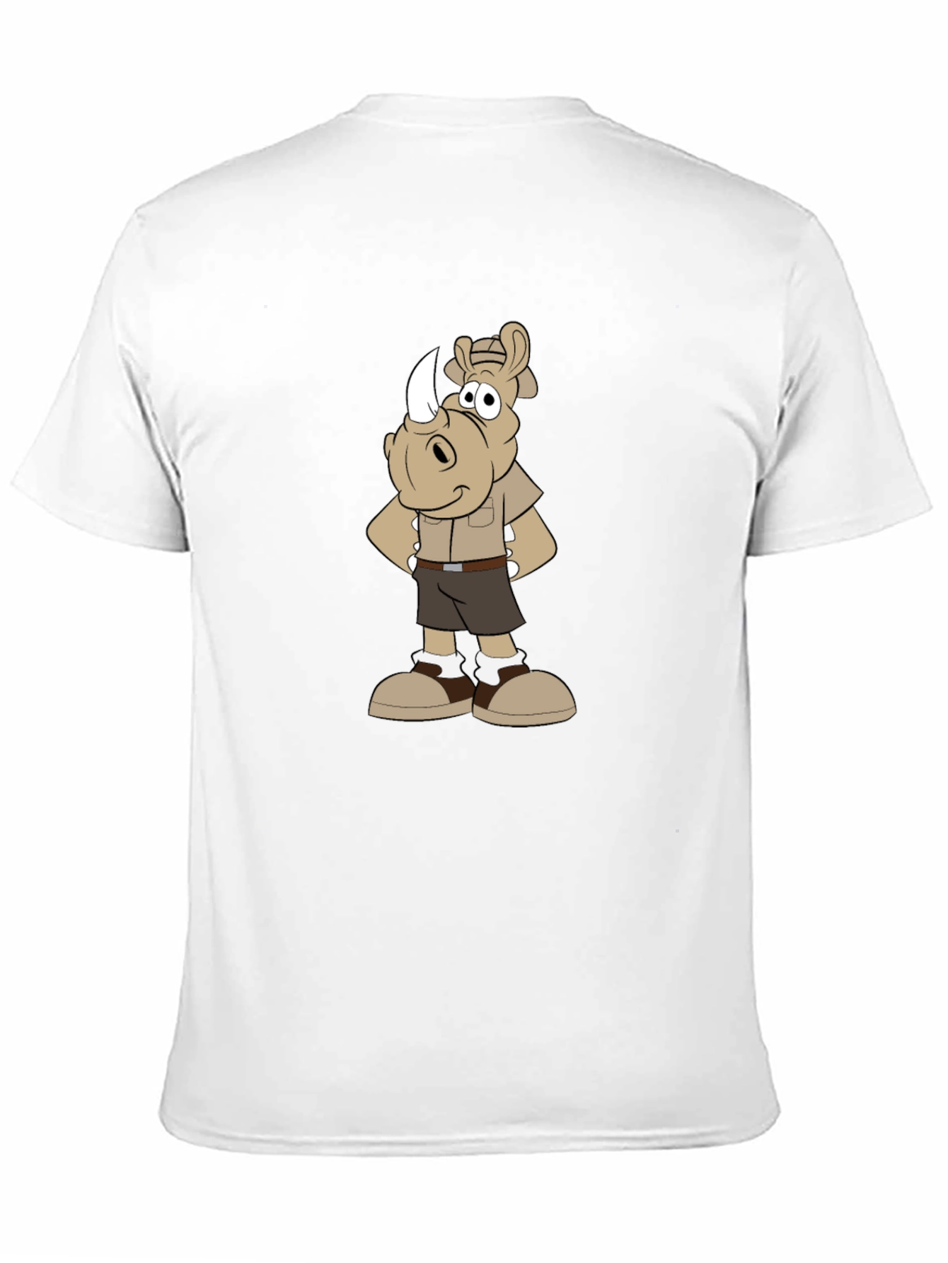 Cartoon Rhino Safari T-Shirt