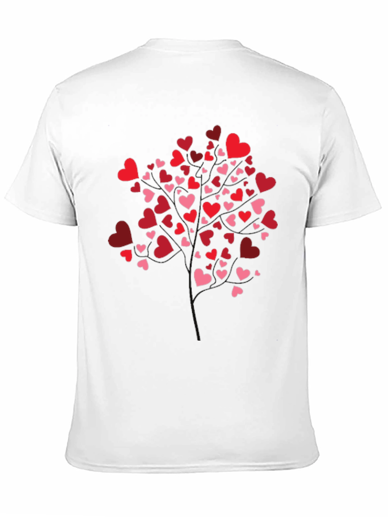 Heart Tree Graphic Tee - Black