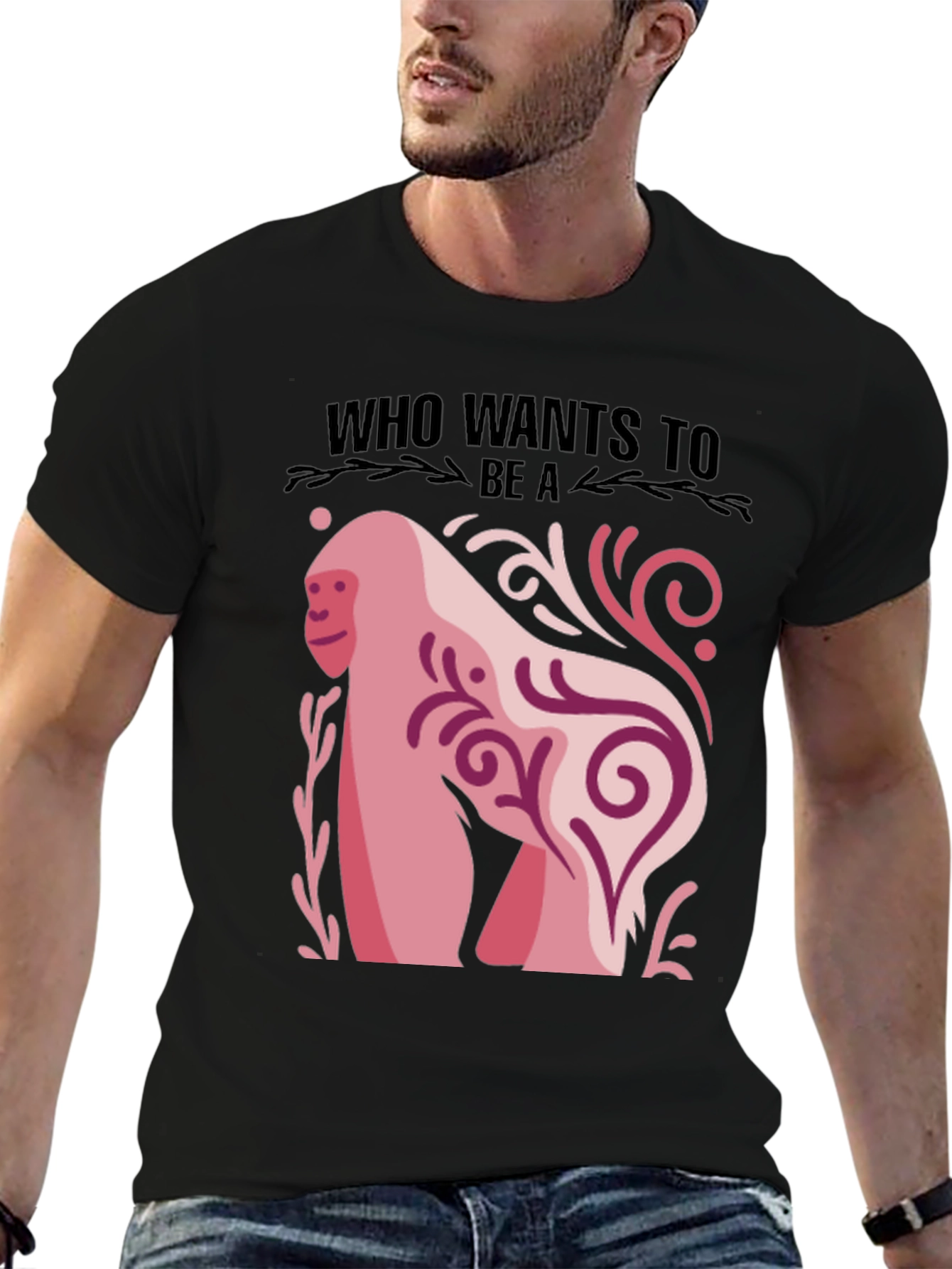 Who Wants to Be a...? Gorilla Graphic Tee