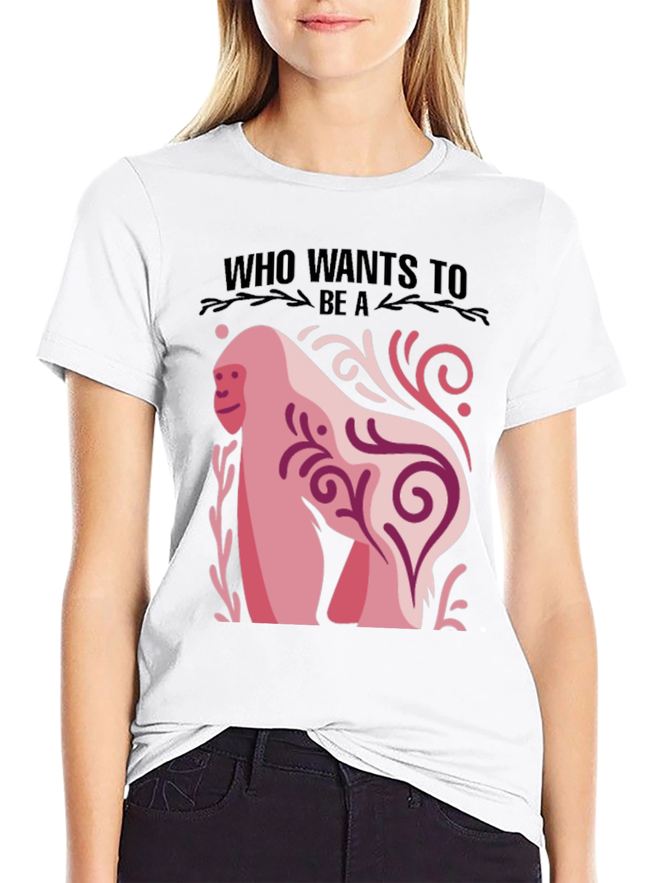 Who Wants to Be a...? Gorilla Graphic Tee