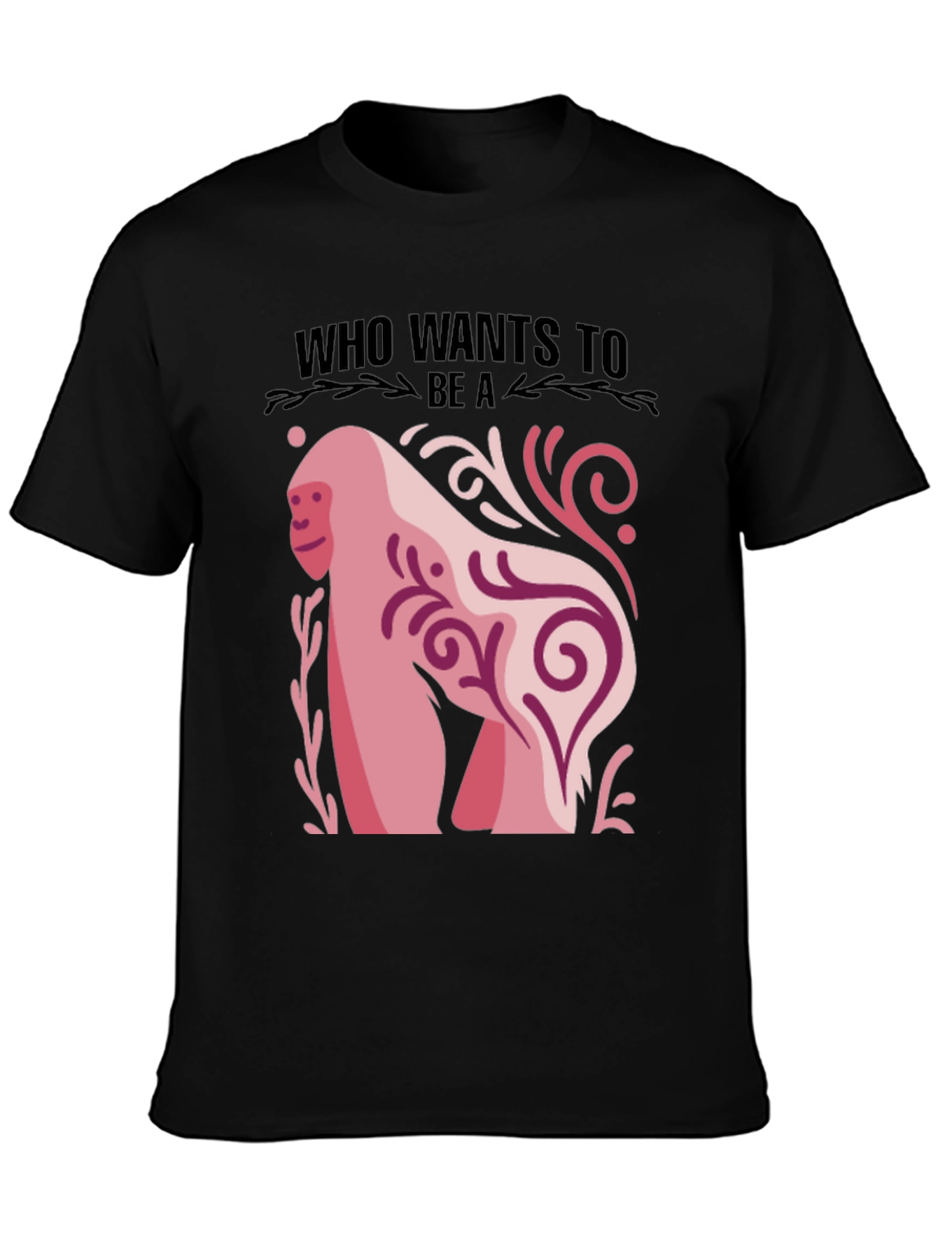 Who Wants to Be a...? Gorilla Graphic Tee