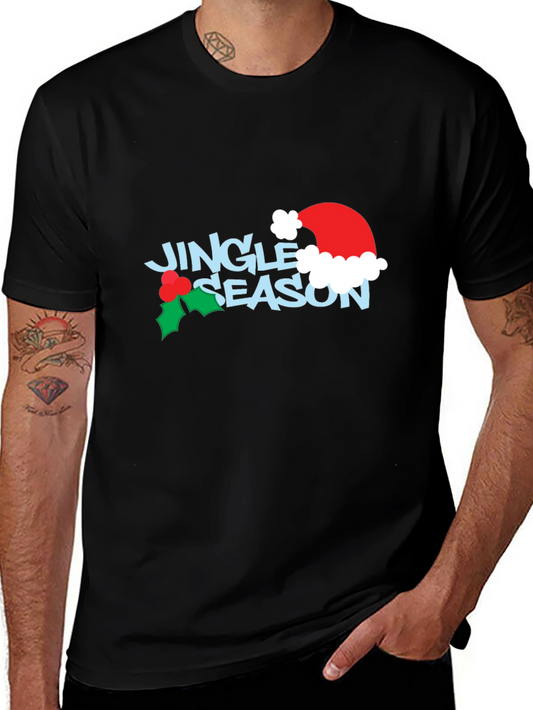 Jingle Season Black T-Shirt
