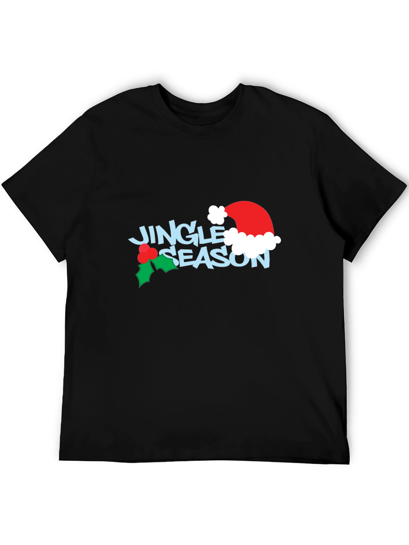 Jingle Season Black T-Shirt