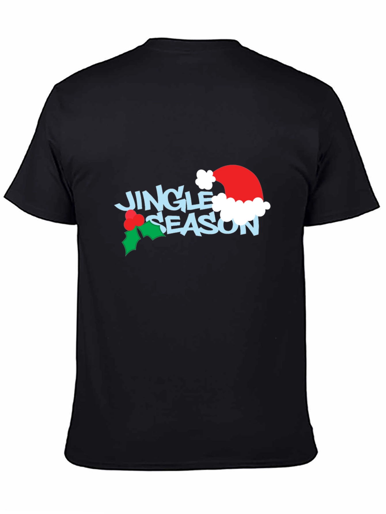 Jingle Season Black T-Shirt