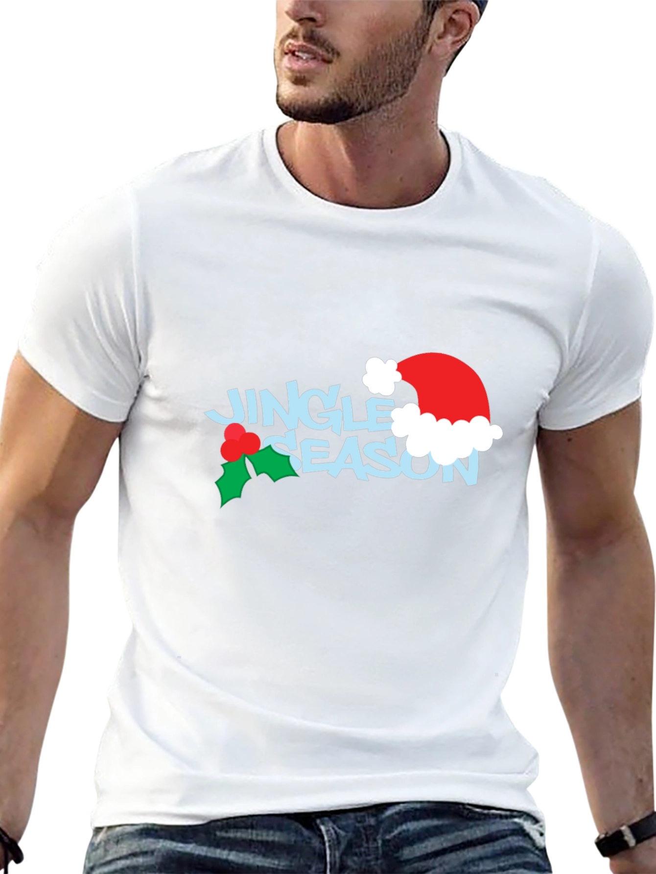 Jingle Season Black T-Shirt