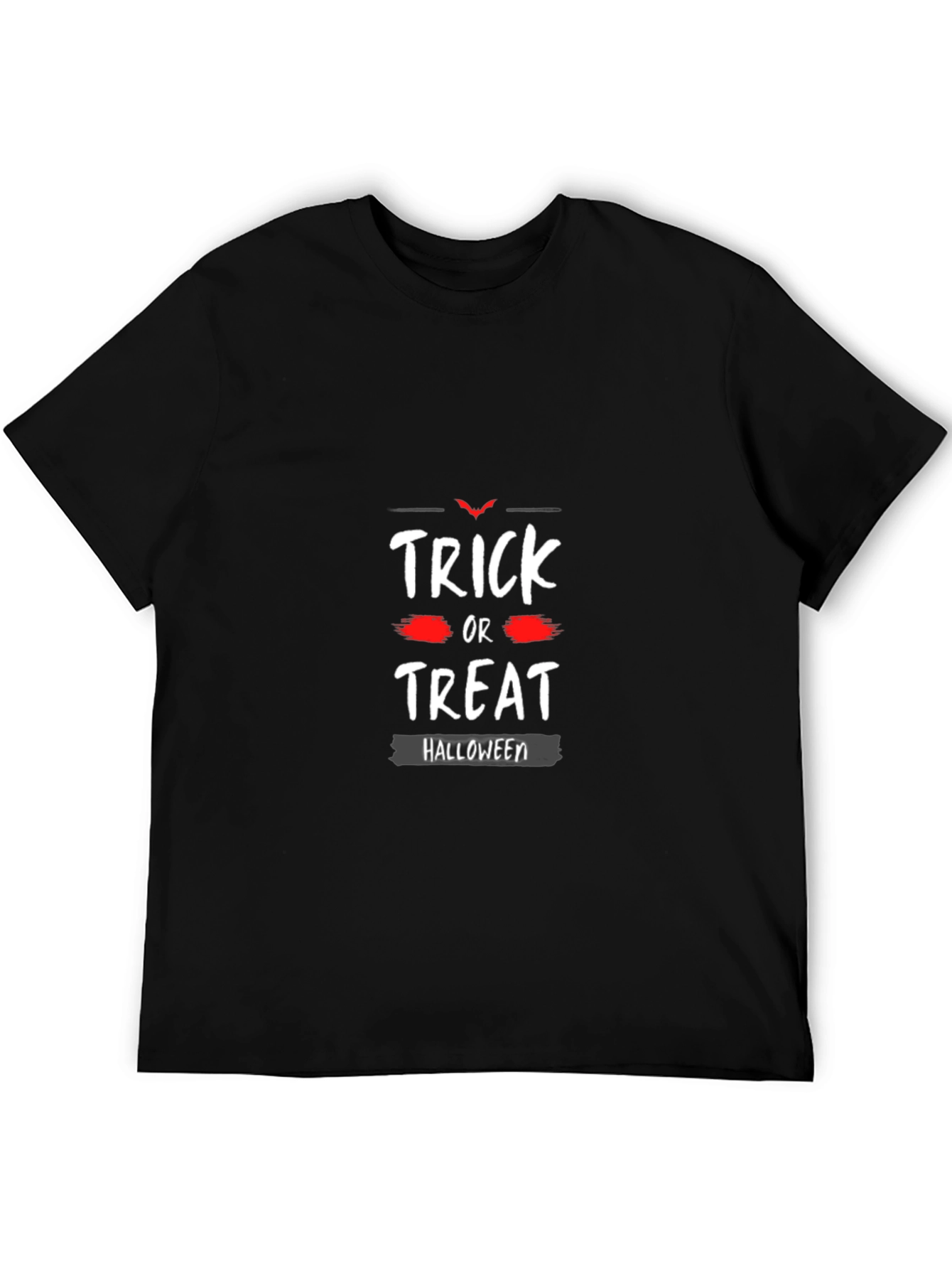 Trick or Treat Halloween Black T-Shirt
