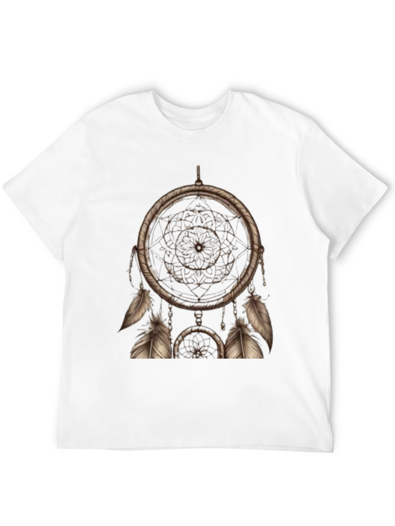 Dreamcatcher Graphic Tee - Black Short Sleeve
