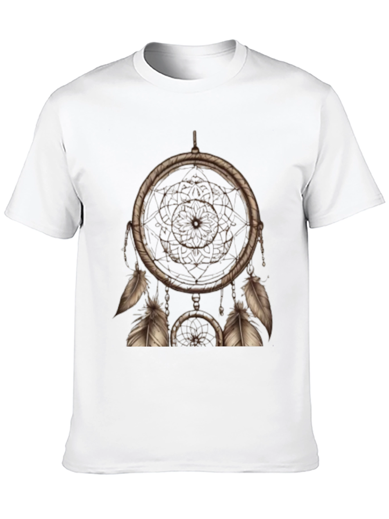 Dreamcatcher Graphic Tee - Black Short Sleeve