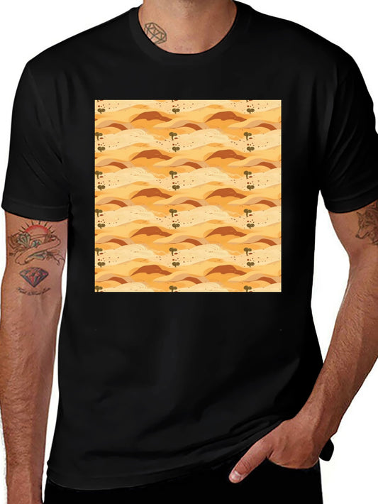 Desert Landscape Print T-Shirt