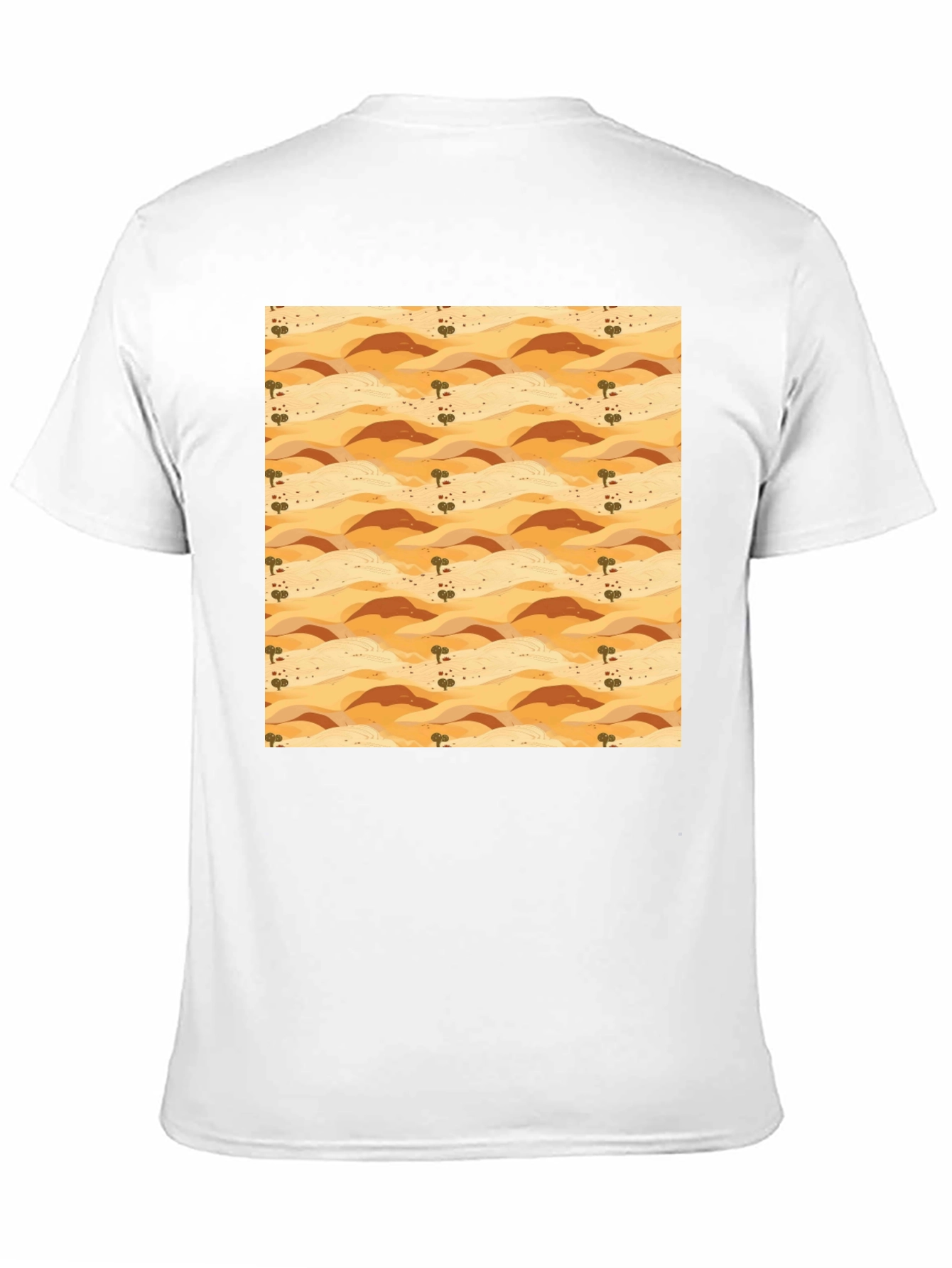 Desert Landscape Print T-Shirt
