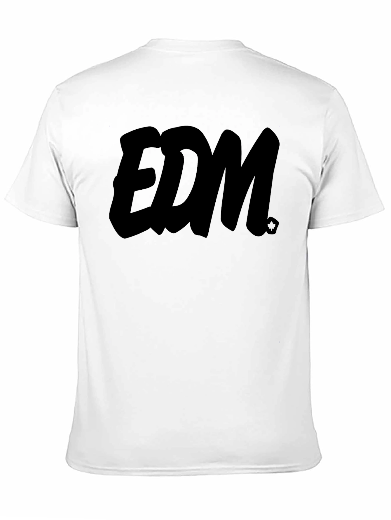 EDM Black Graphic T-Shirt
