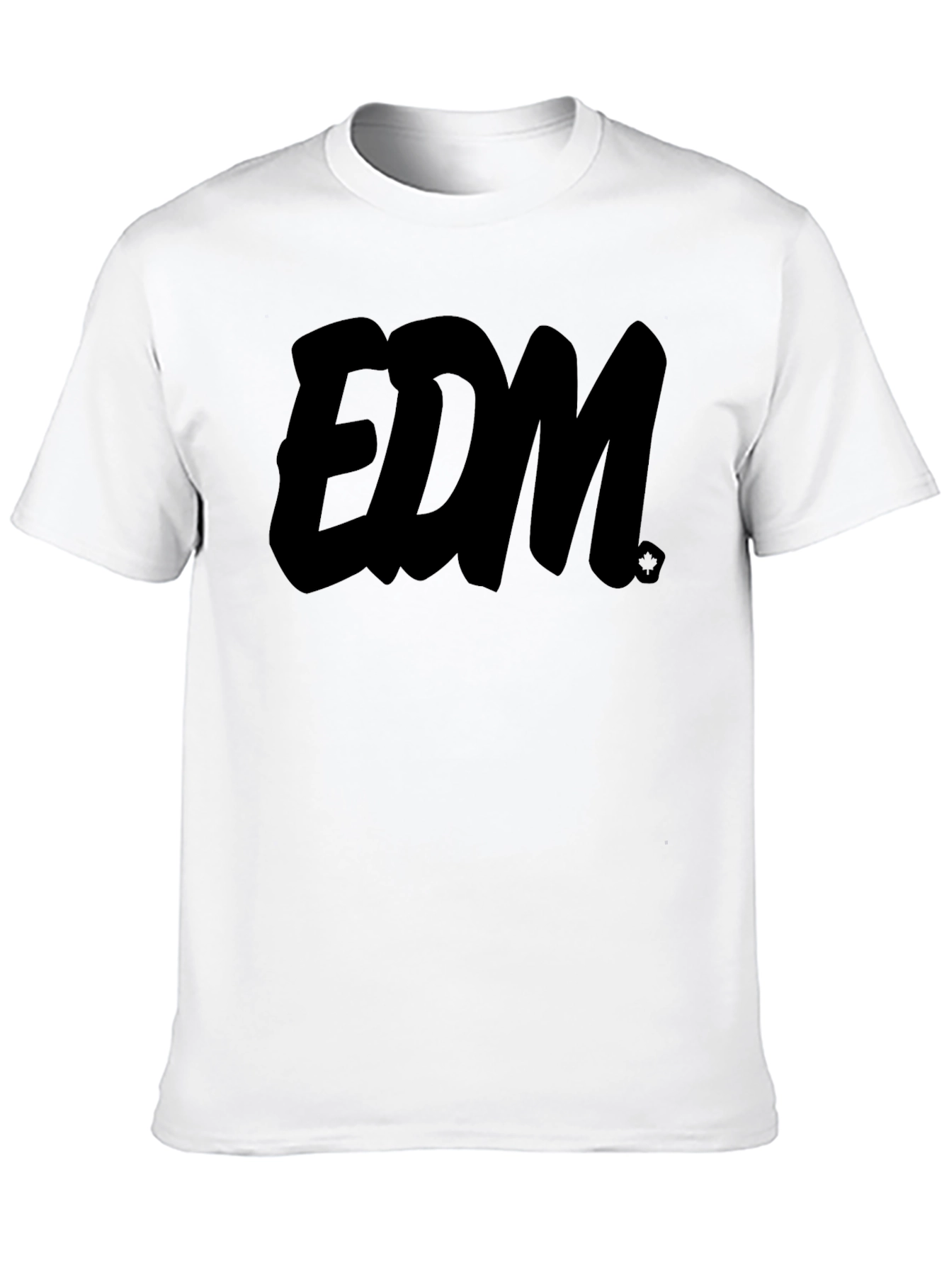 EDM Black Graphic T-Shirt