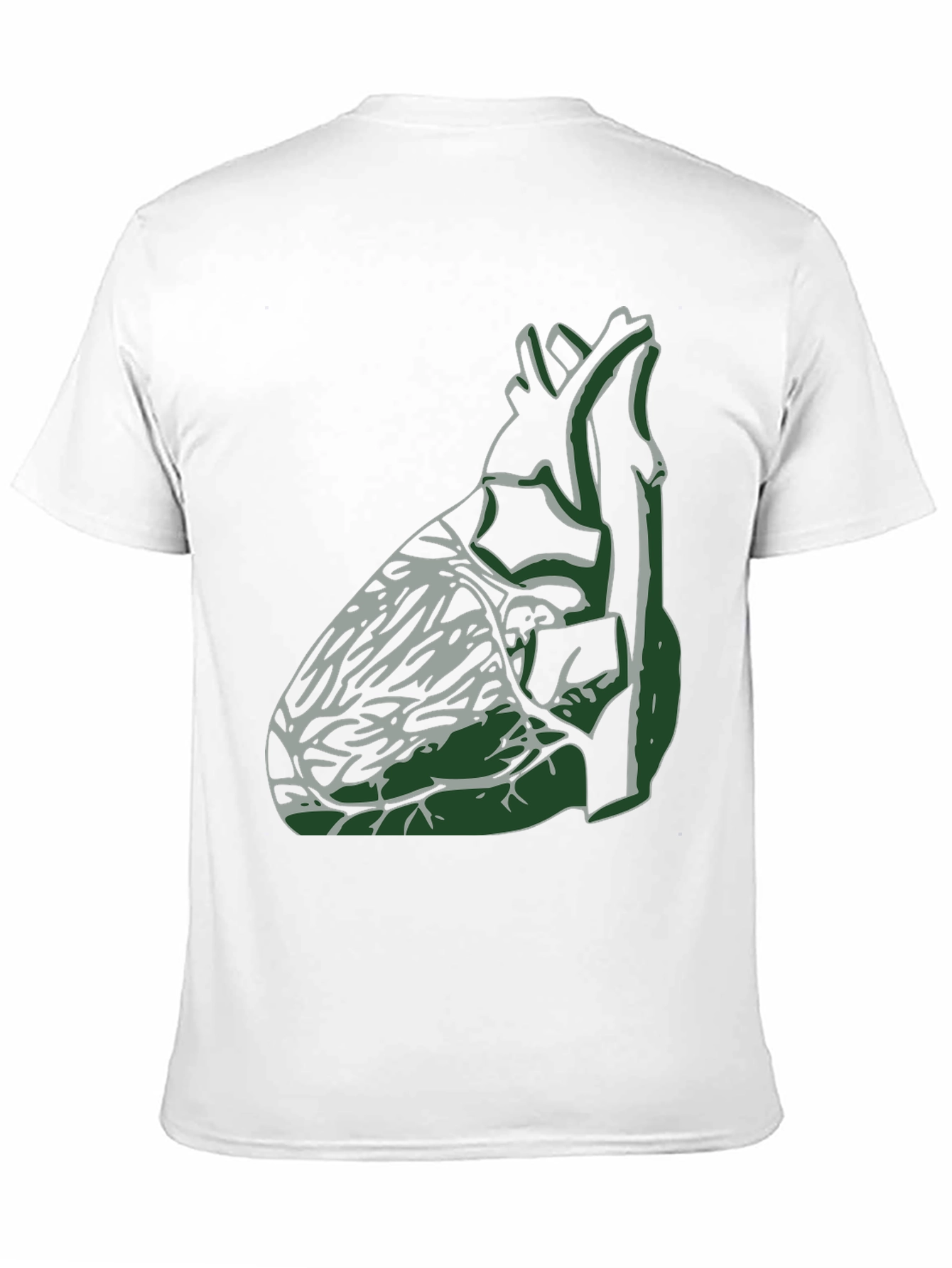 Anatomical Heart Graphic Tee - Unique Design