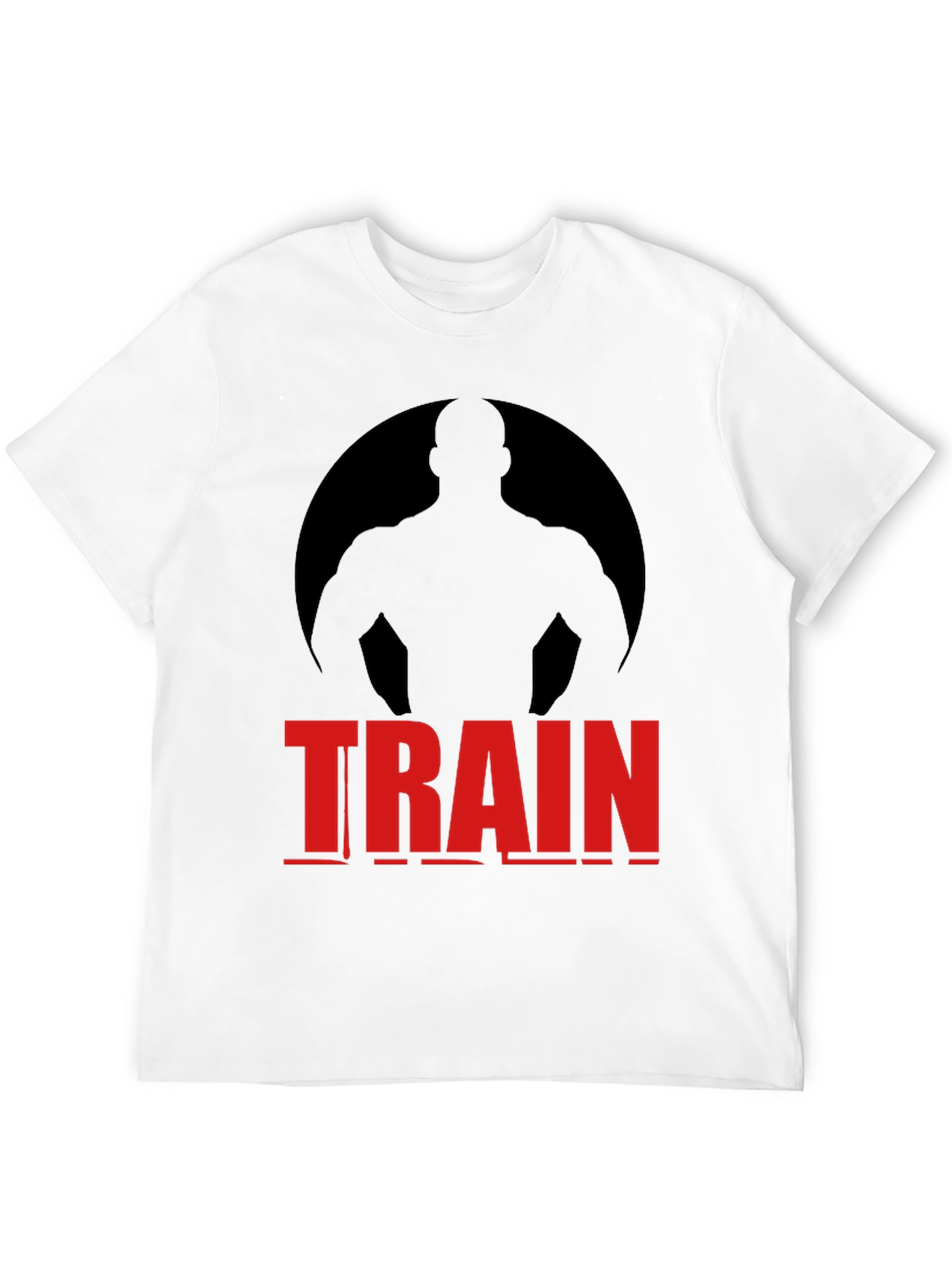 Train Graphic Tee - Motivational Workout Shirt