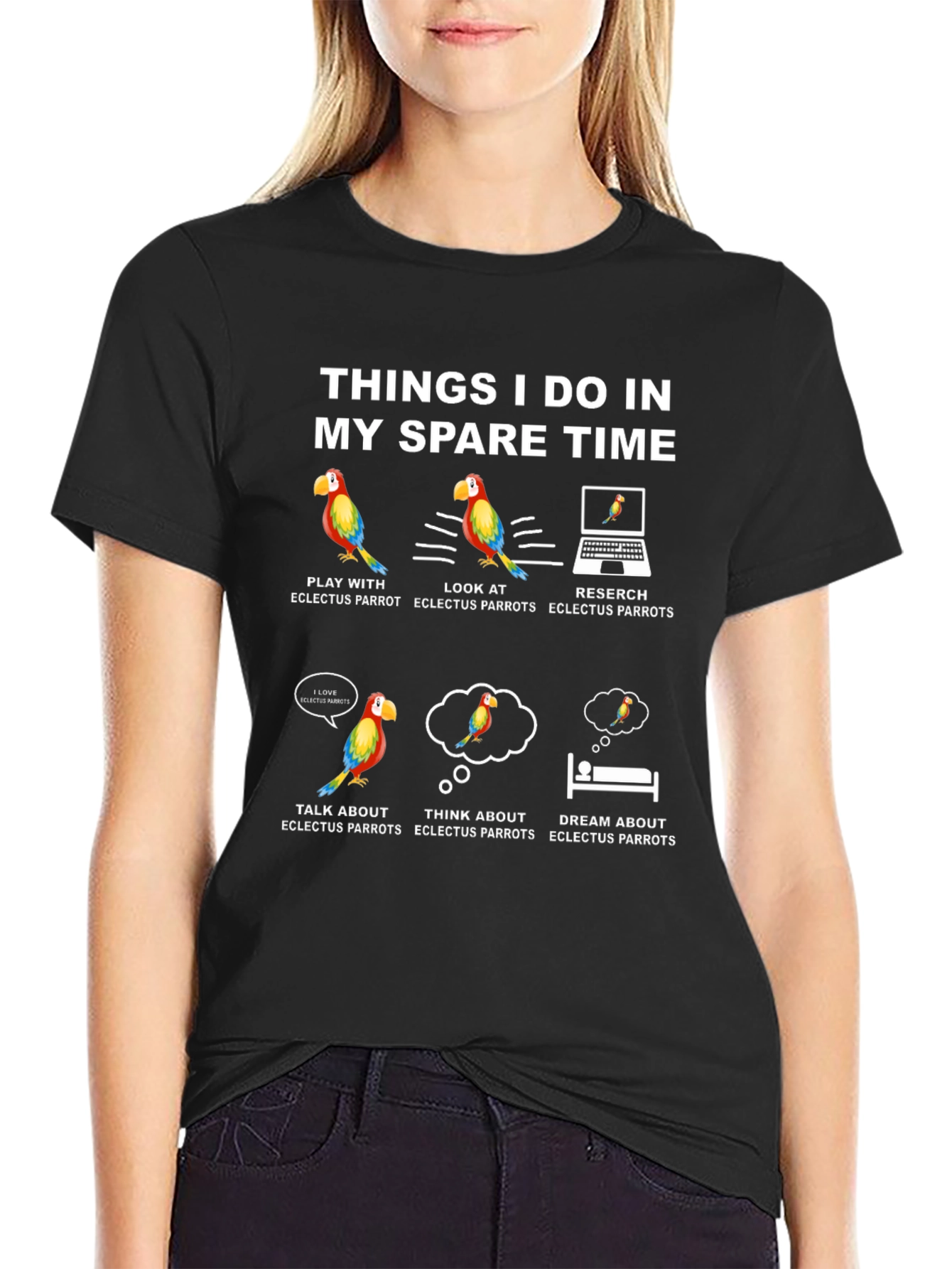 Eclectus Parrot Lover T-Shirt