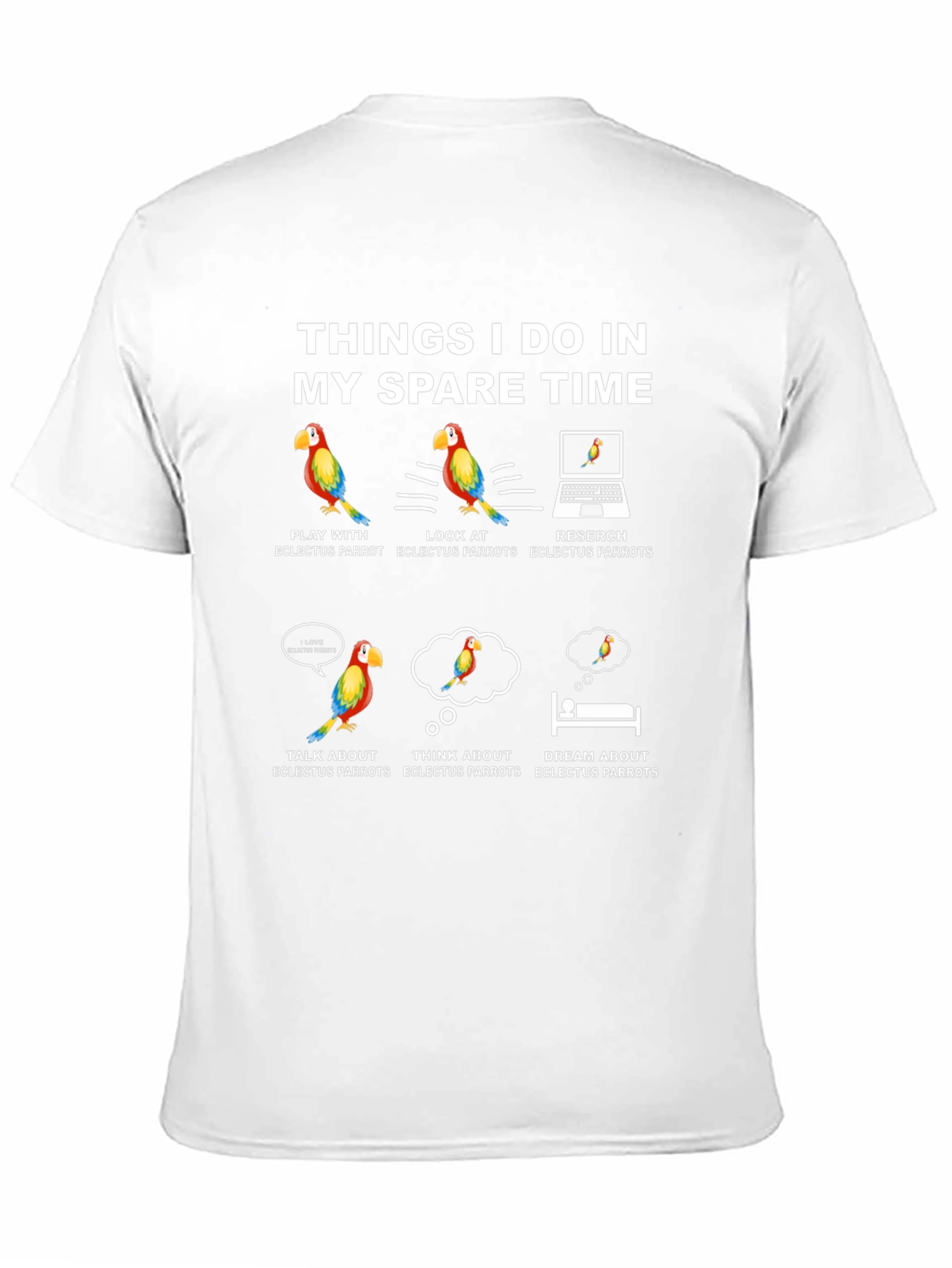 Eclectus Parrot Lover T-Shirt