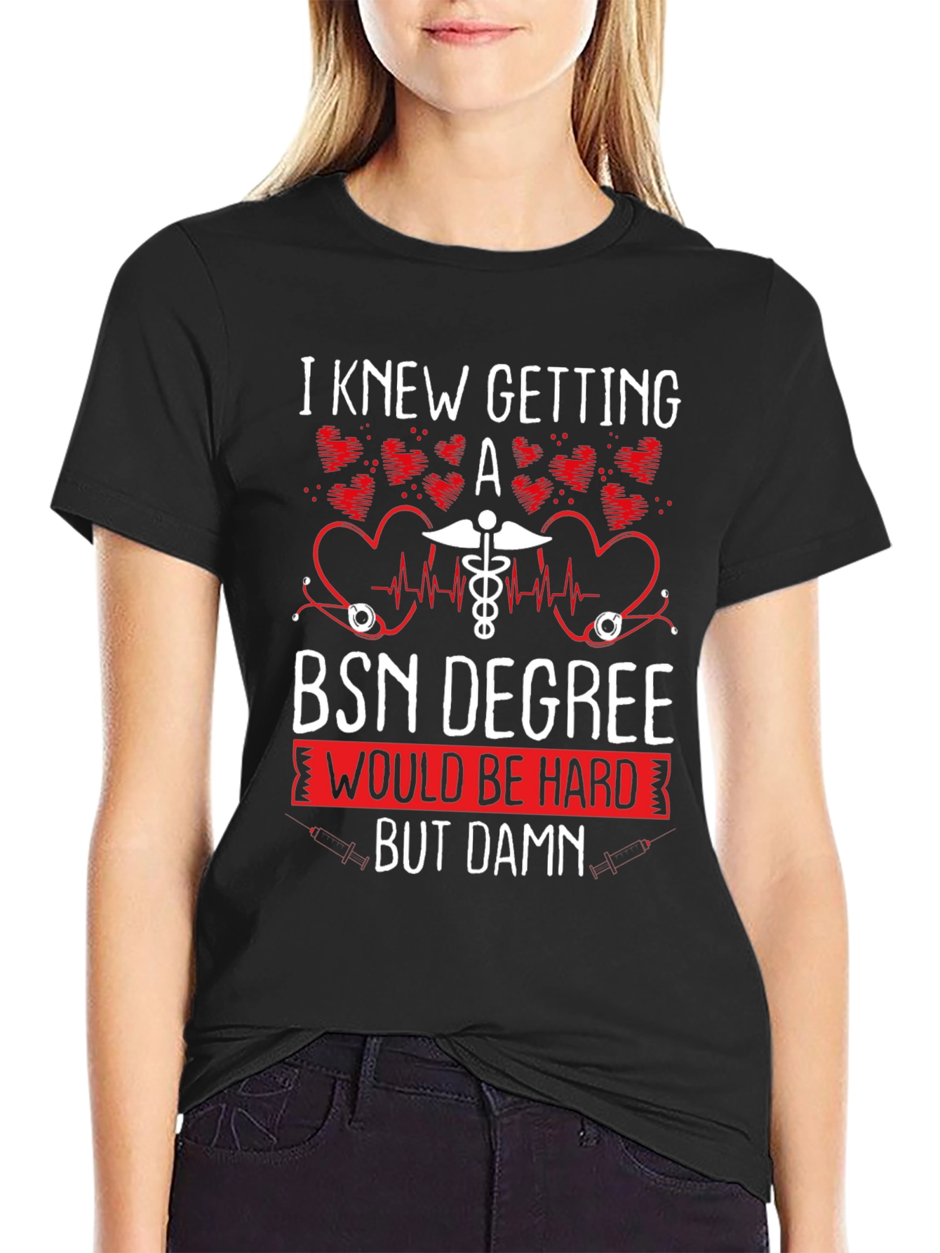 BSN Degree Funny Nurse T-Shirt