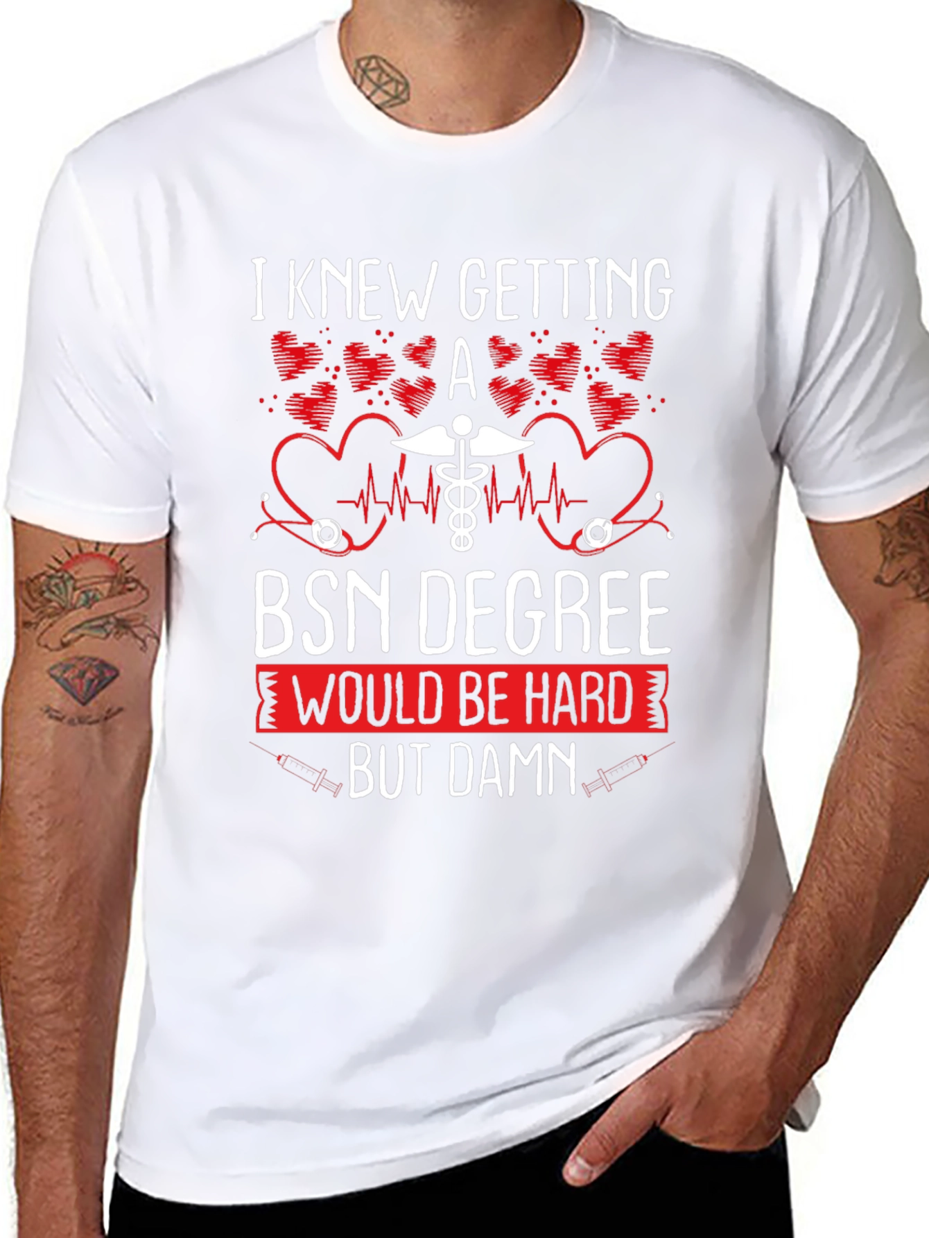 BSN Degree Funny Nurse T-Shirt