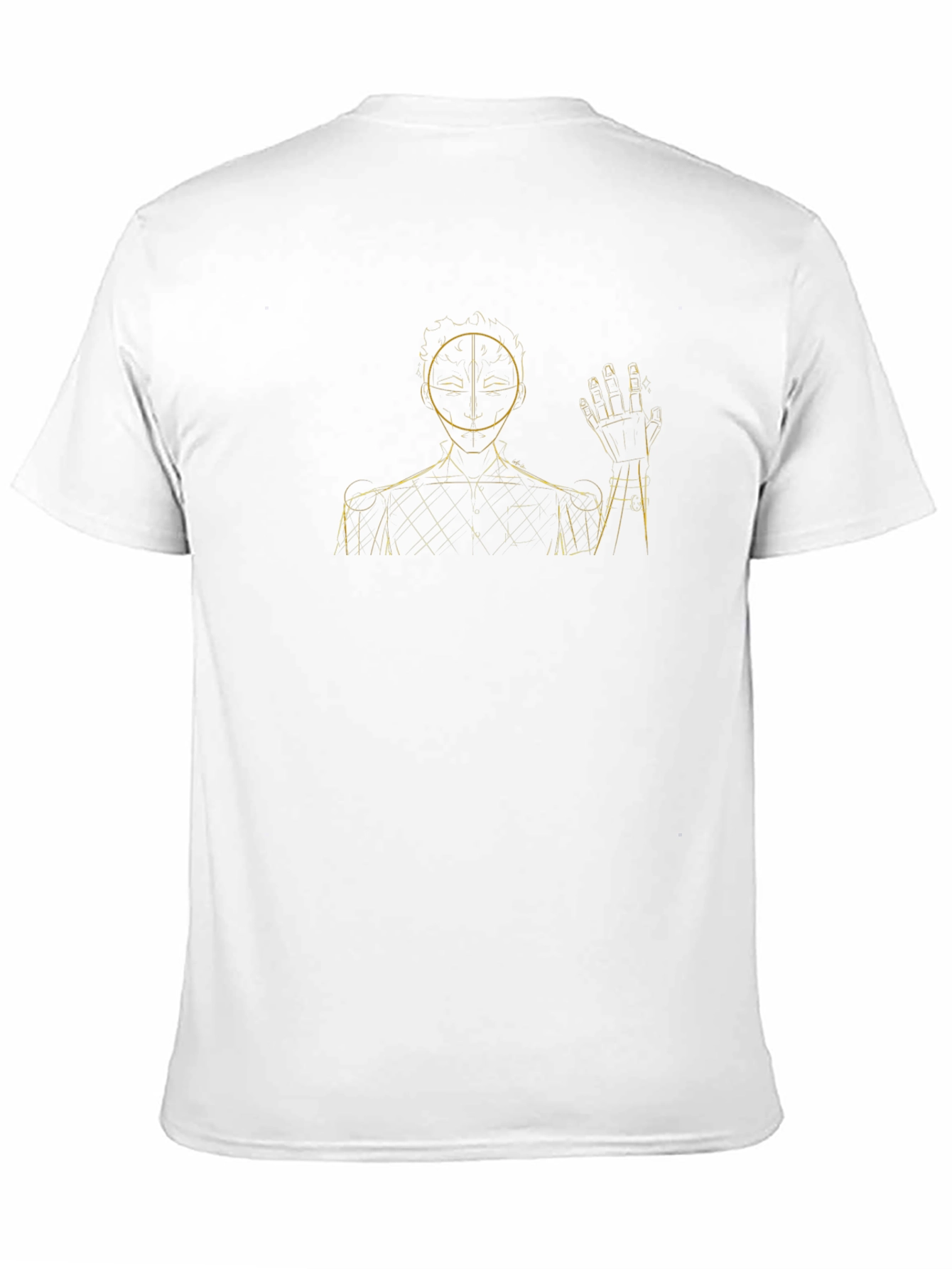 Modern Graphic Tee - Abstract Figure Design