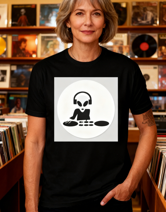 "Alien Beats" Graphic Tee