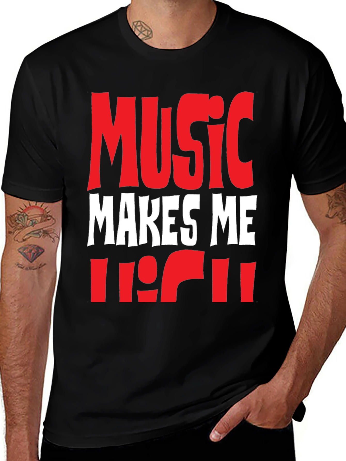 Music Makes Me High T-Shirt