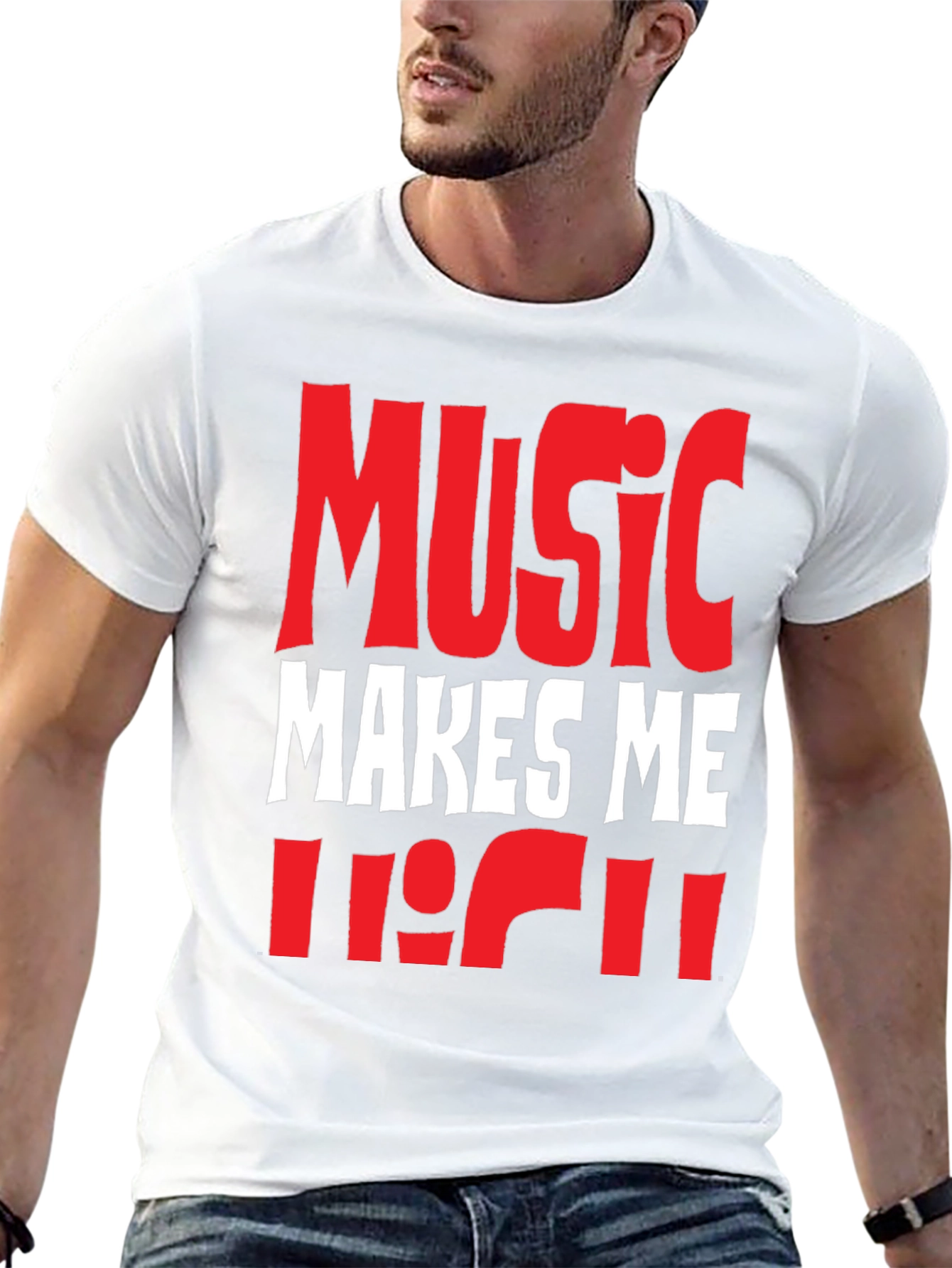 Music Makes Me High T-Shirt