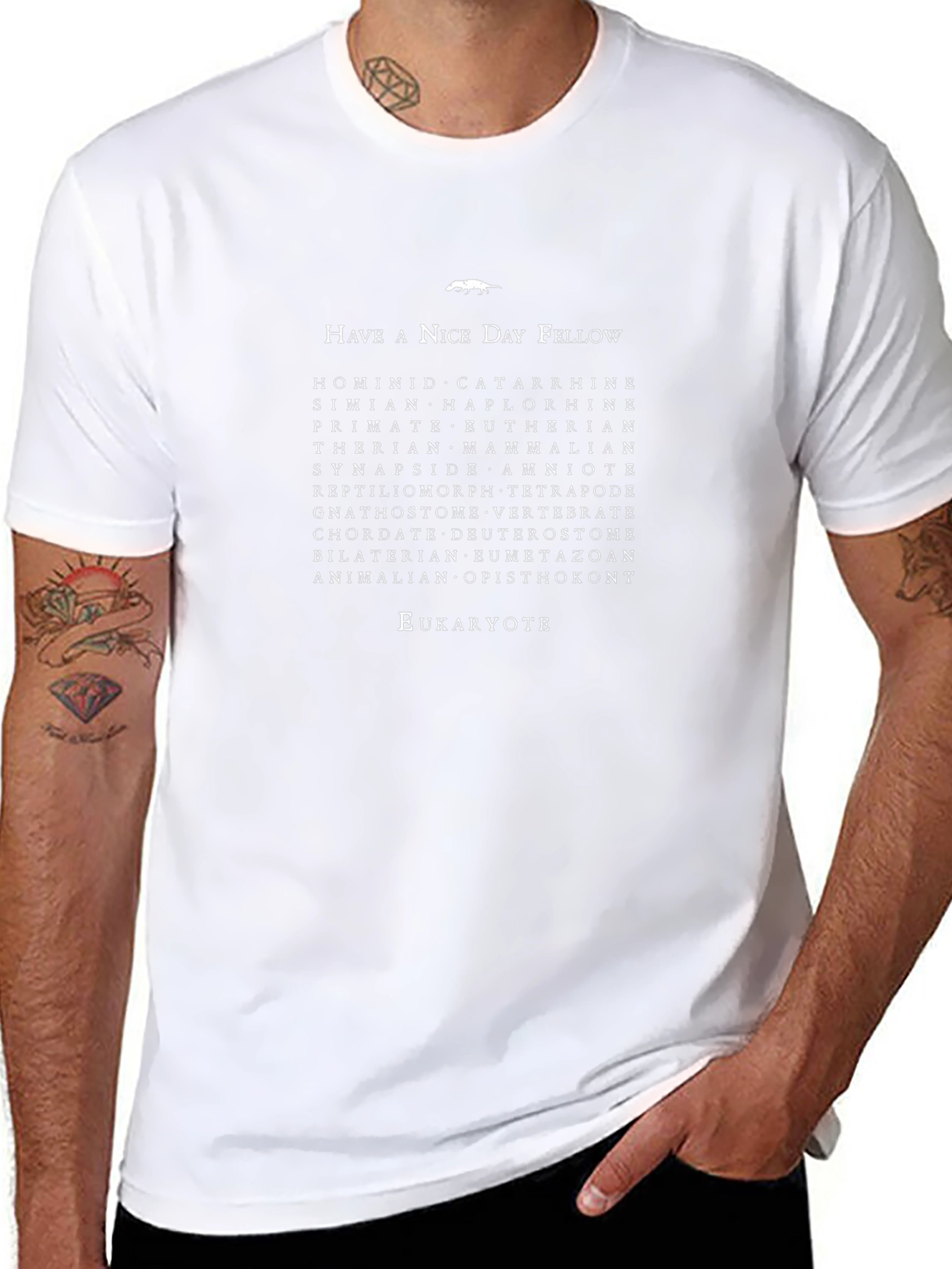 Evolutionary Lineage T-Shirt: Funny Biology Tee