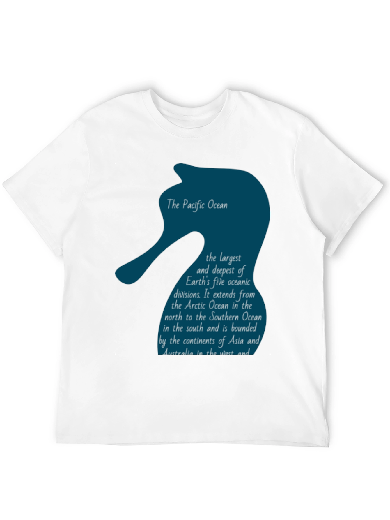 Pacific Ocean T-Shirt - Oceanography Geography Tee