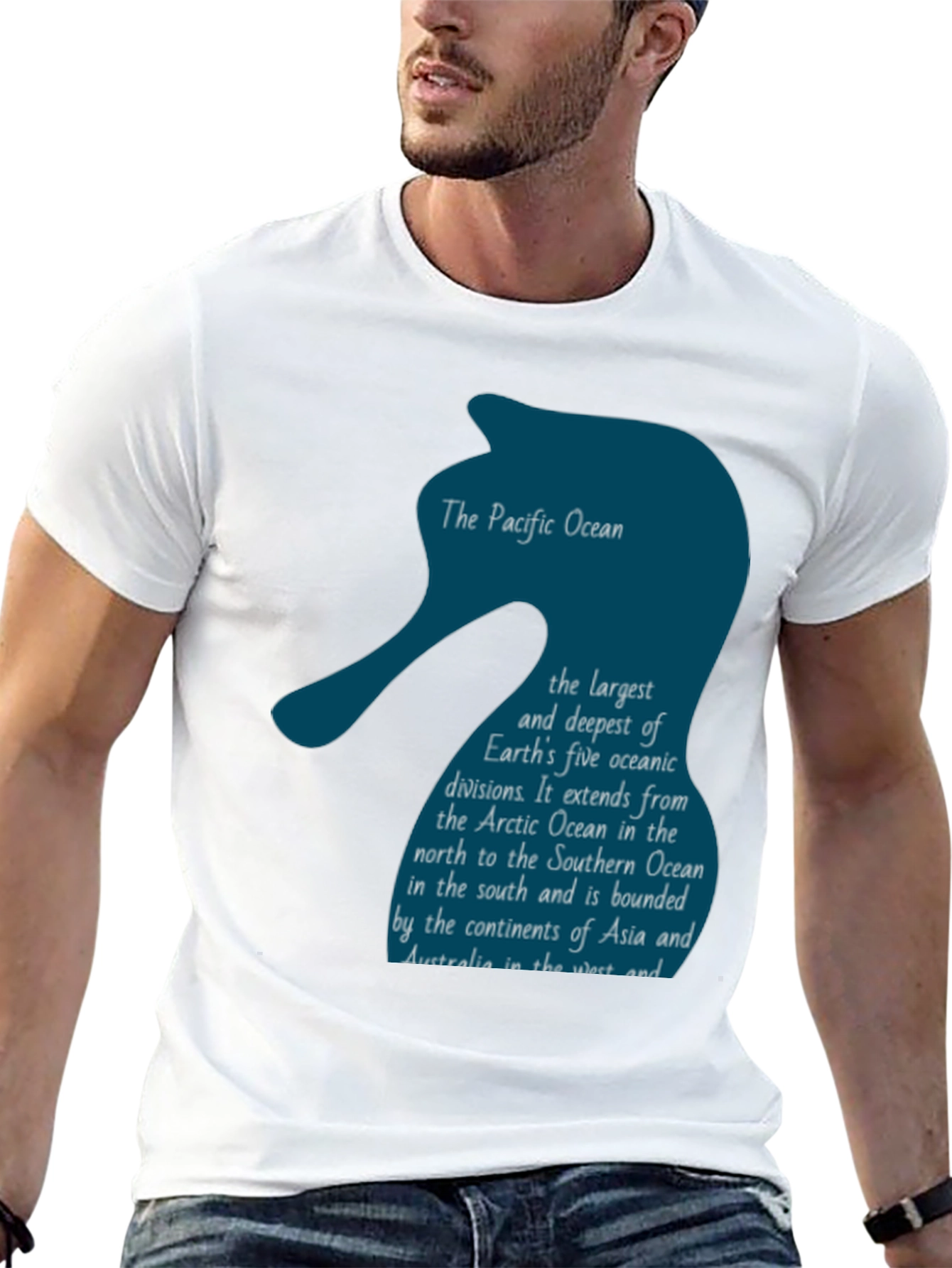 Pacific Ocean T-Shirt - Oceanography Geography Tee