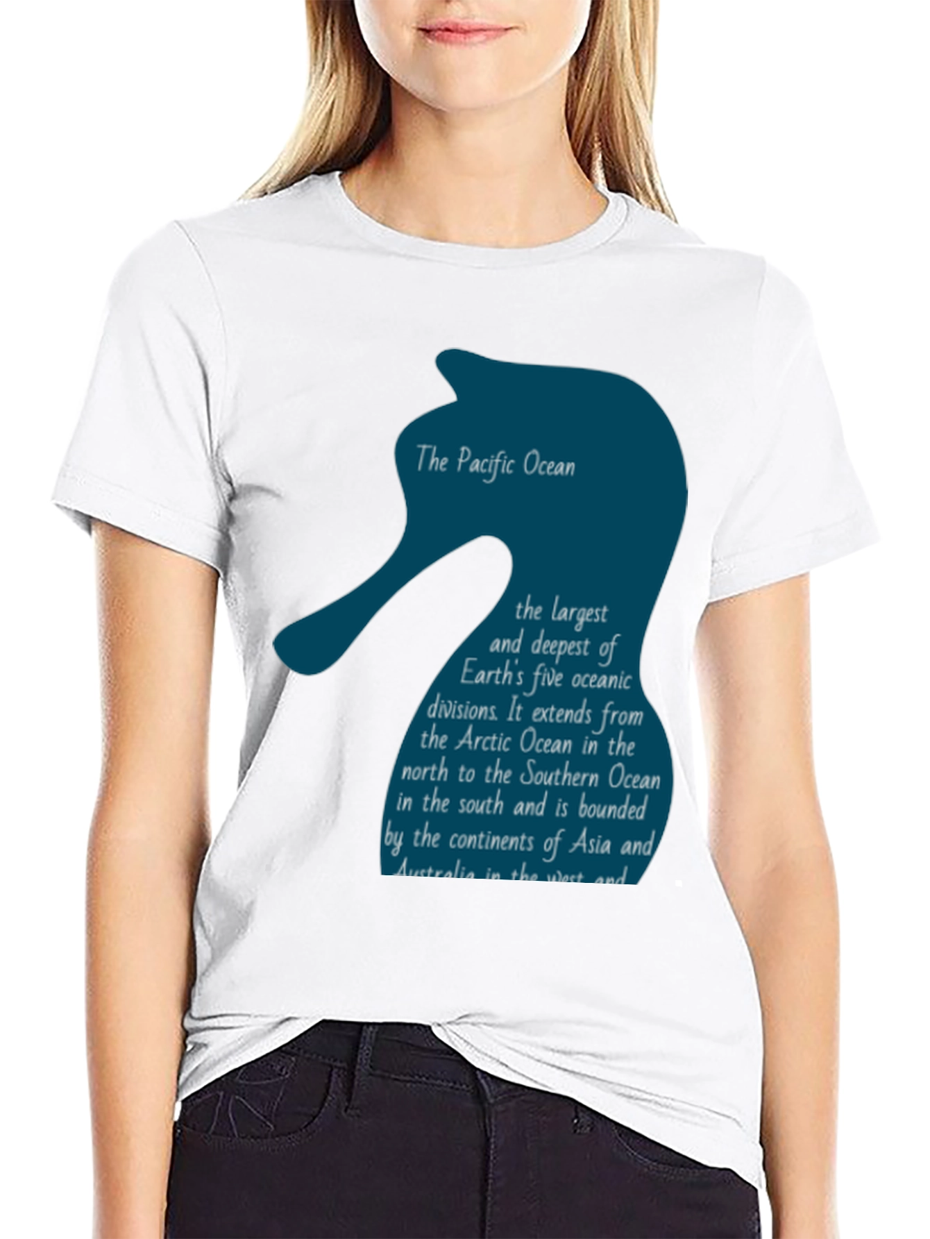 Pacific Ocean T-Shirt - Oceanography Geography Tee
