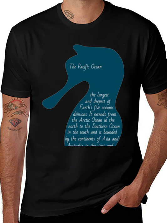Pacific Ocean T-Shirt - Oceanography Geography Tee