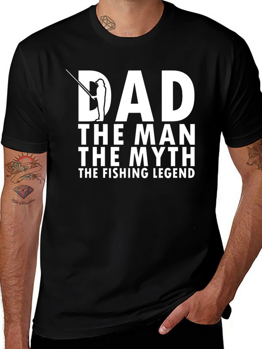 Dad the Fishing Legend T-Shirt - Novelty Gift