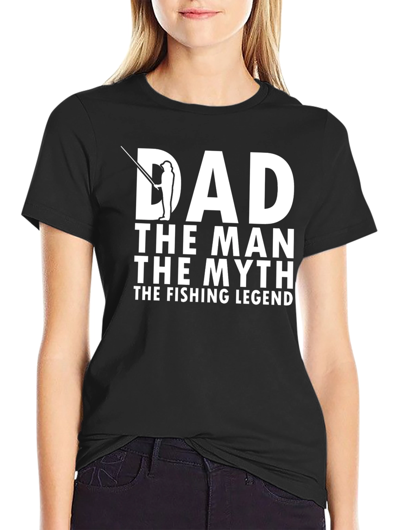 Dad the Fishing Legend T-Shirt - Novelty Gift