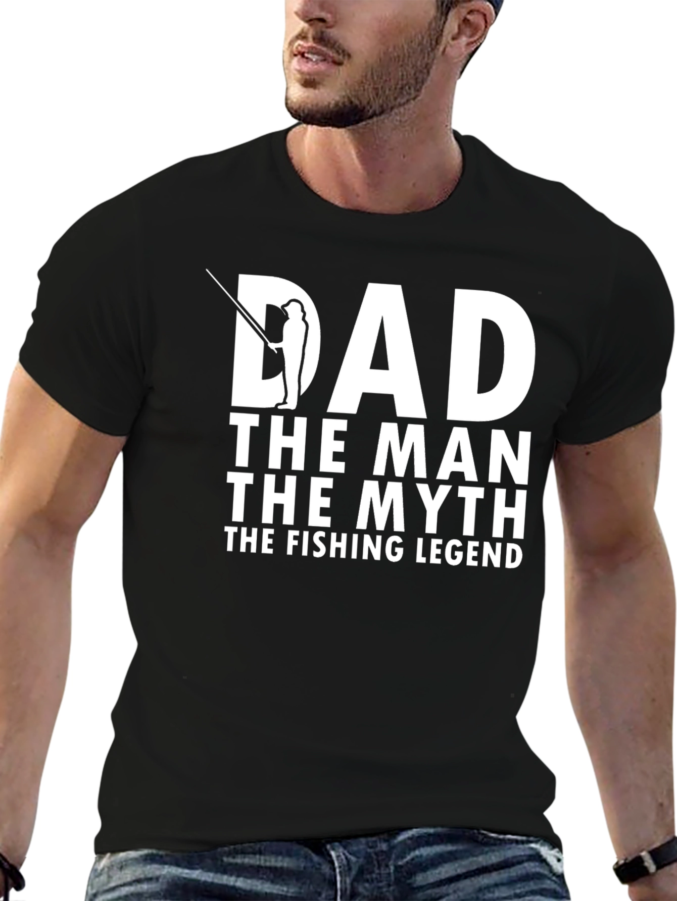 Dad the Fishing Legend T-Shirt - Novelty Gift