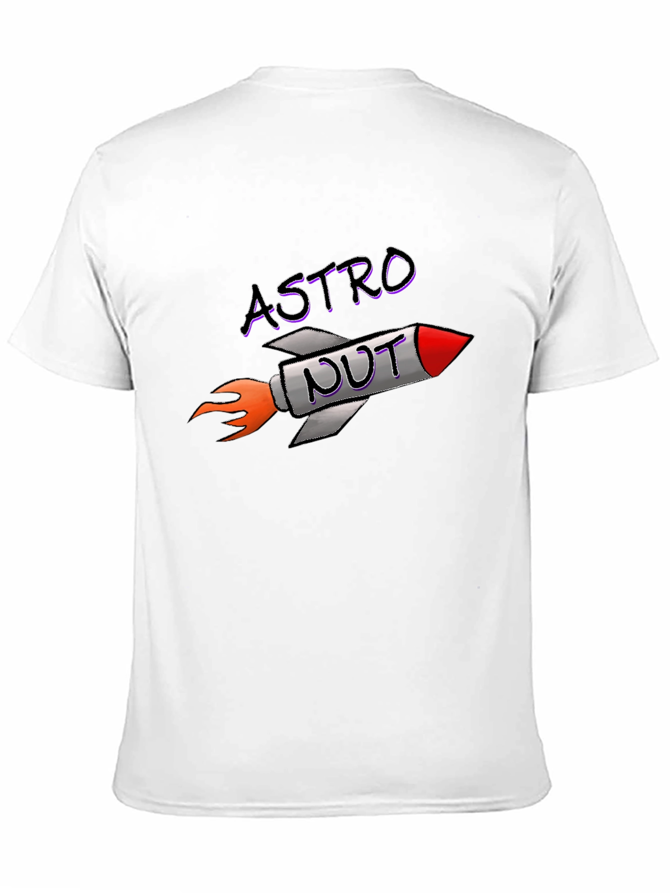 Astro Nut T-Shirt - Rocket Space Humor Tee