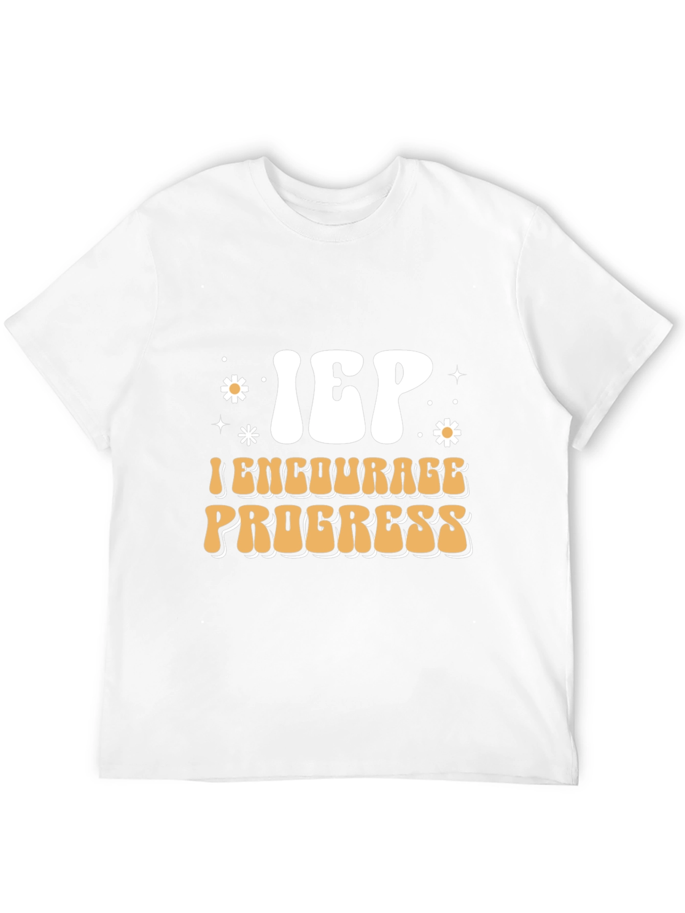 IEP Encourage Progress Black T-Shirt