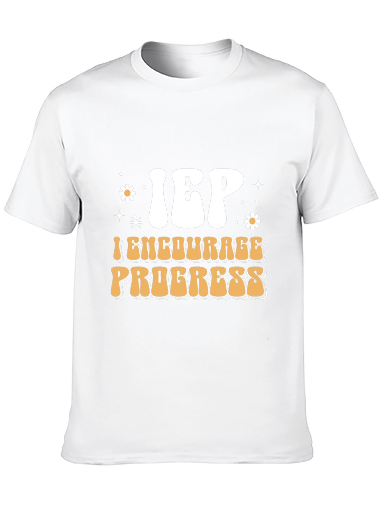IEP Encourage Progress Black T-Shirt