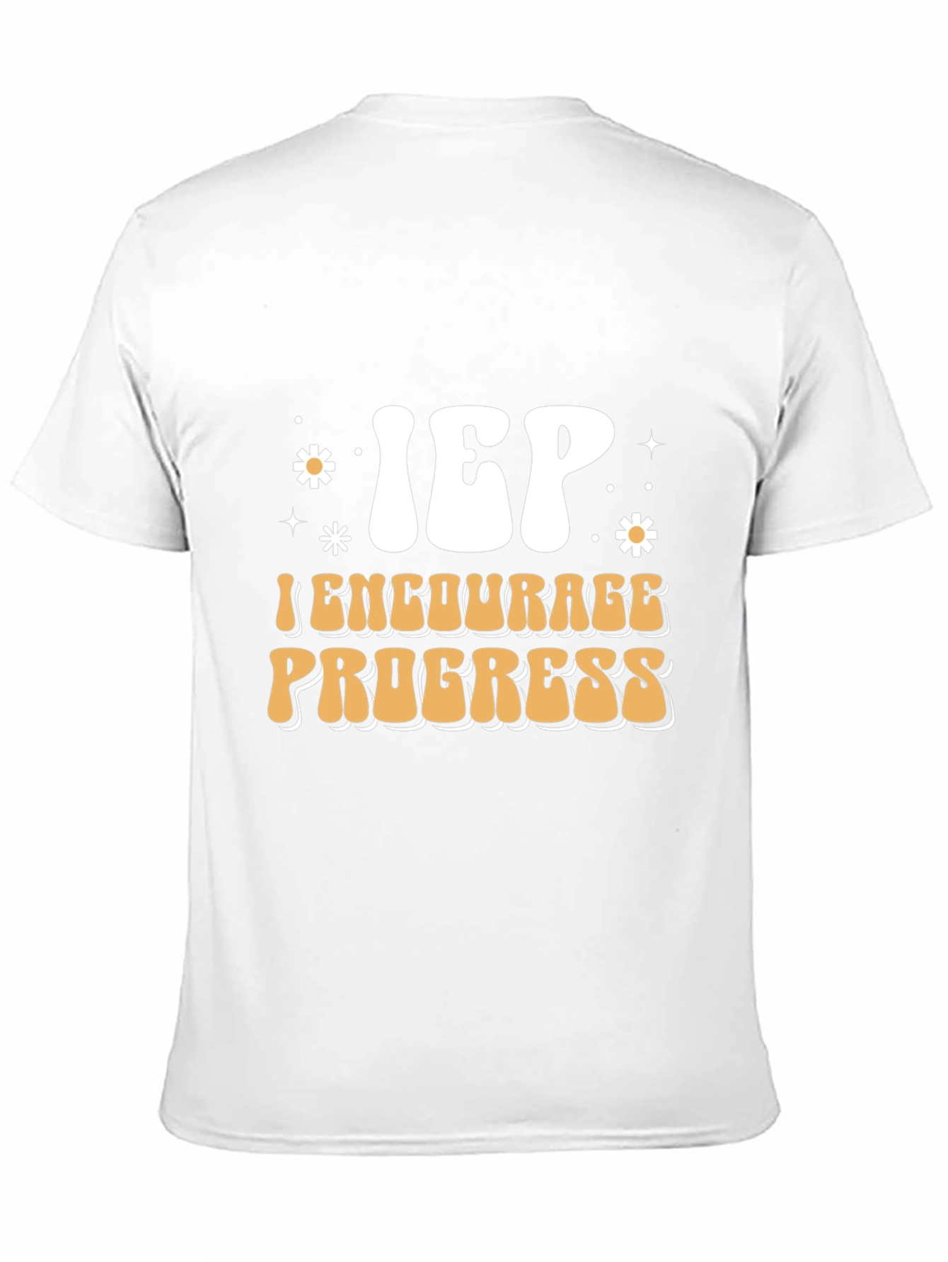 IEP Encourage Progress Black T-Shirt