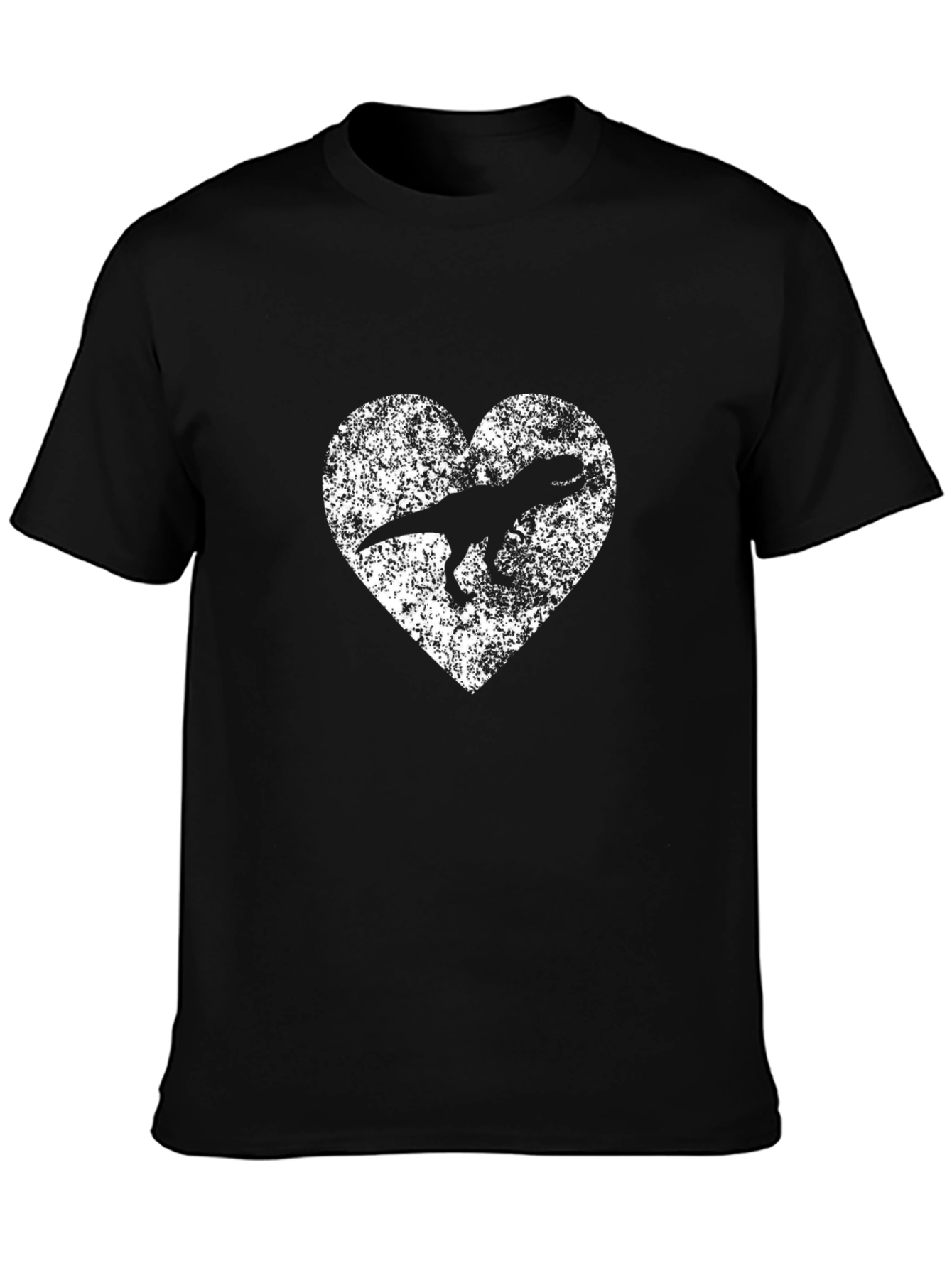 Dino Heart Graphic T-Shirt - Stylish & Unique