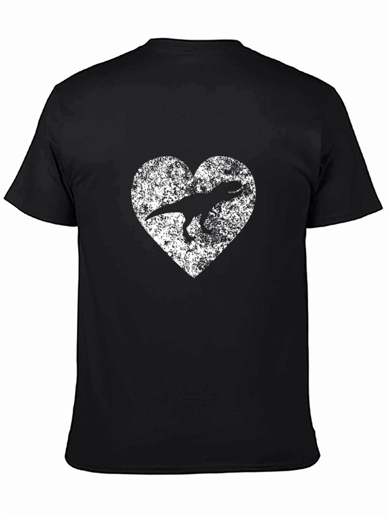 Dino Heart Graphic T-Shirt - Stylish & Unique