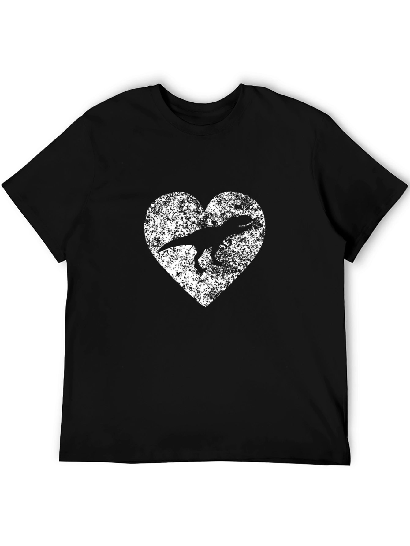 Dino Heart Graphic T-Shirt - Stylish & Unique