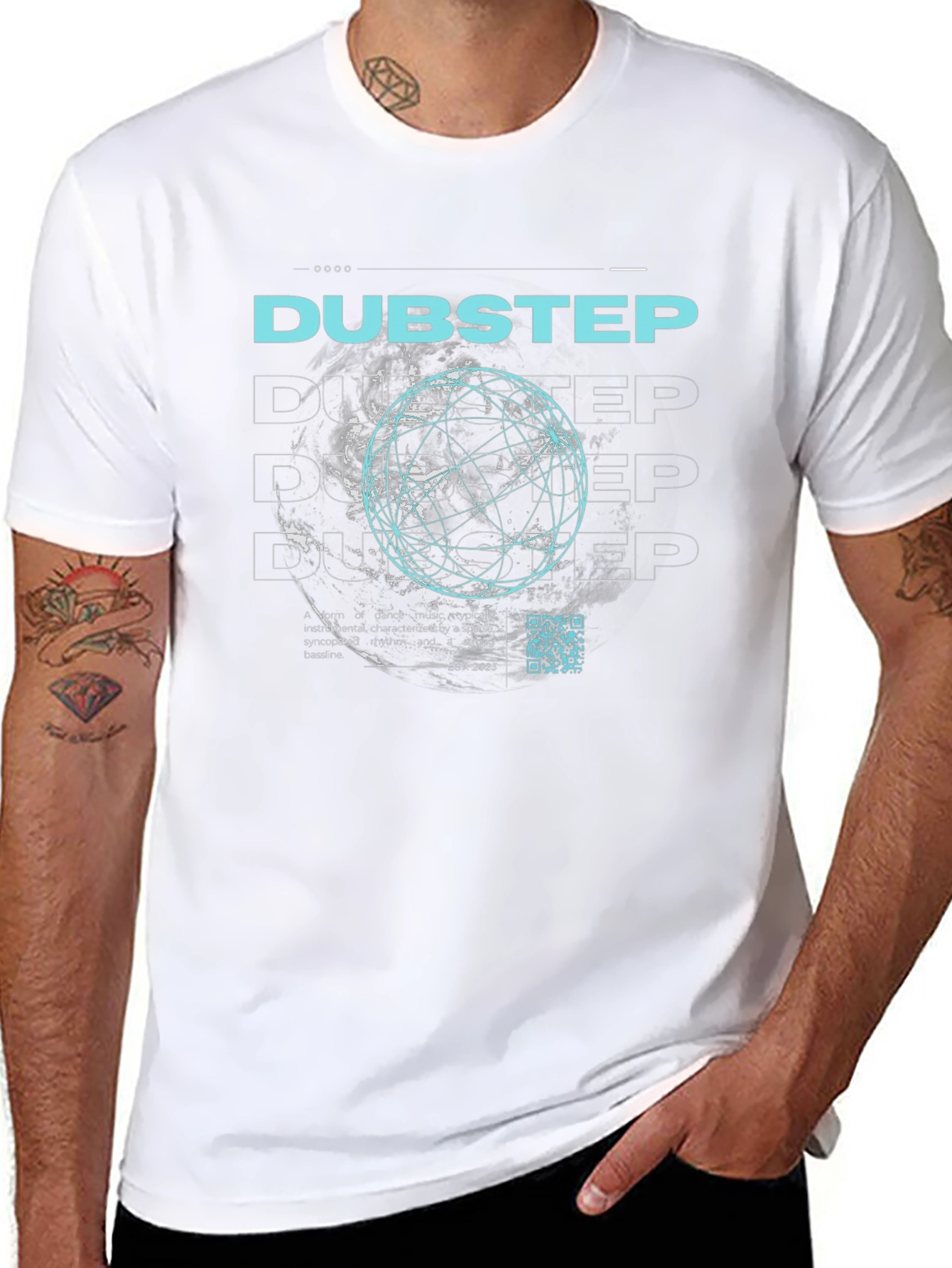 Dubstep Graphic Tee - Music Inspired Design